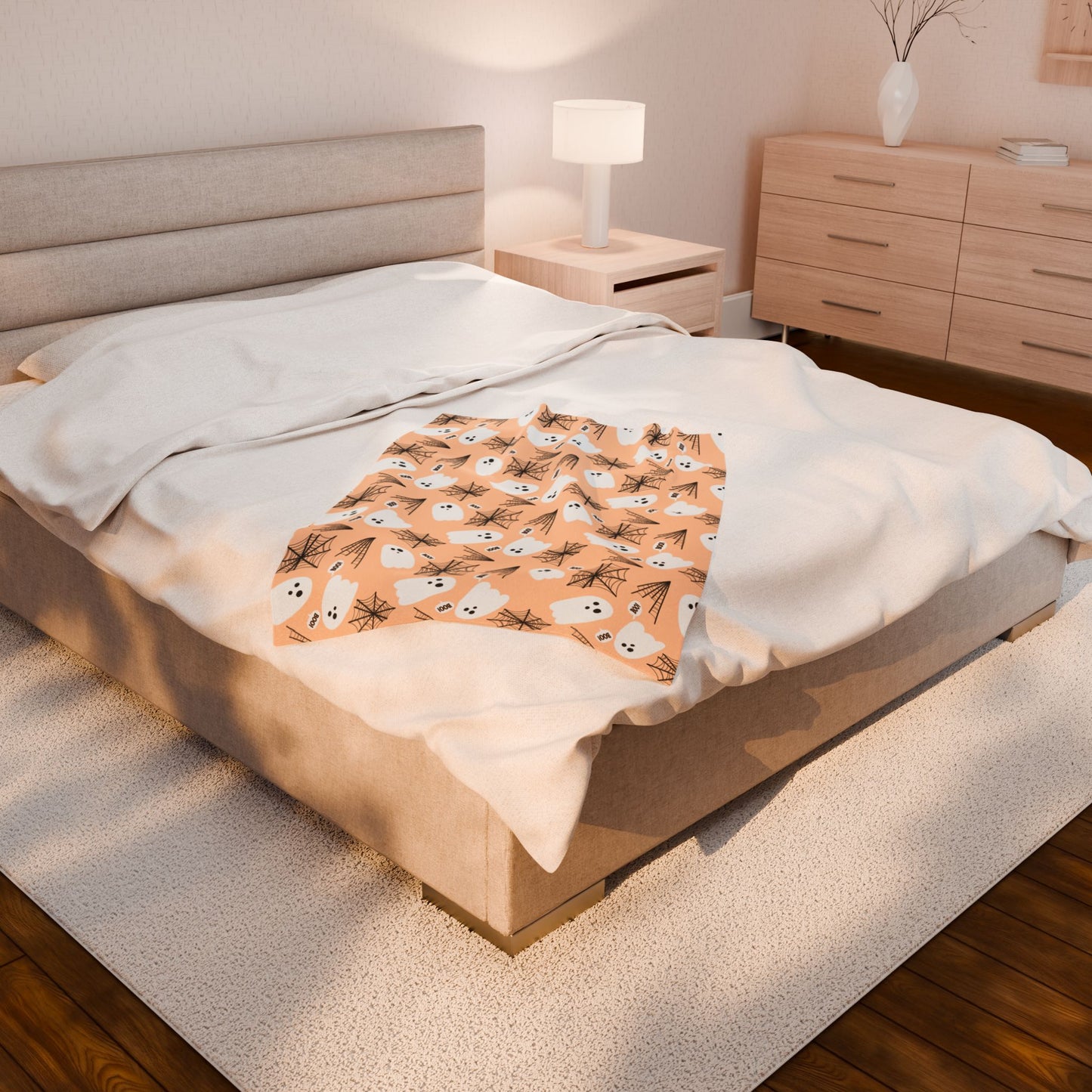 Halloween Ghosts Plush Blanket