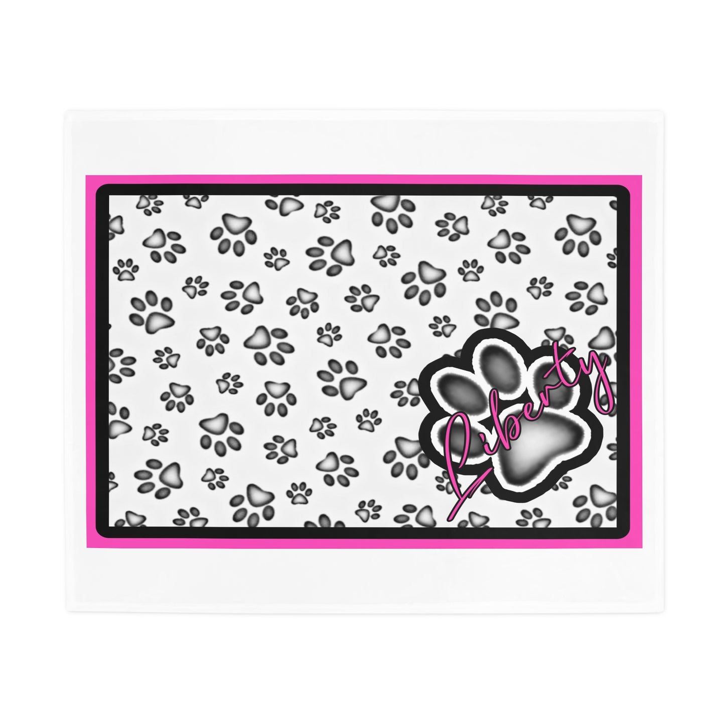 Liberty Plush Fleece Dog Blanket