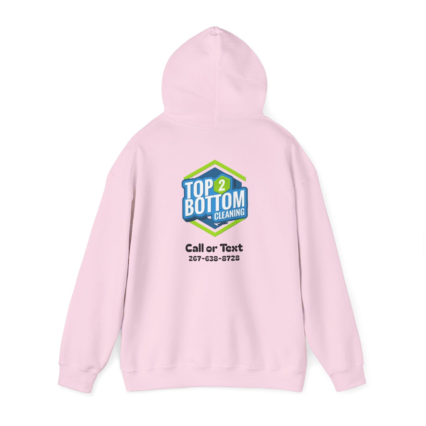 Top 2 Bottom Cleaning Hooded Sweatshirt