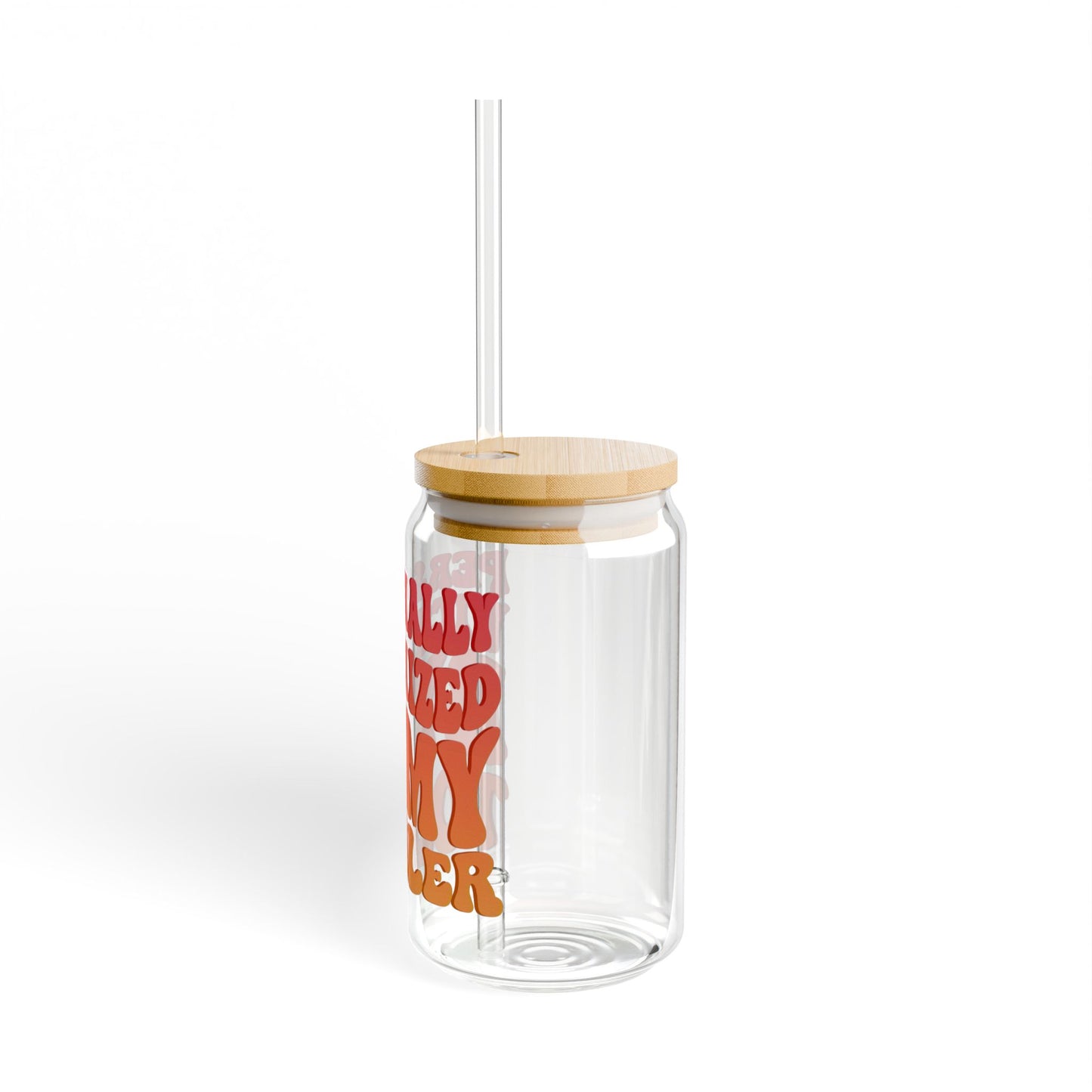 'Personally Victimized By My Toddler' Funny Sipper Glass | 16oz