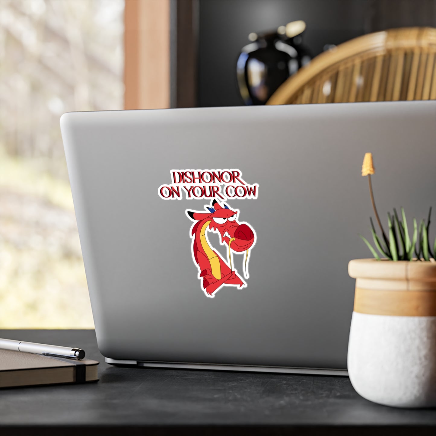 "Dishonor on Your Cow" - Kiss-Cut Vinyl Sticker