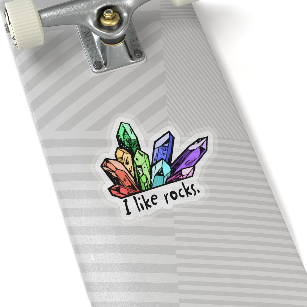 I Like Rocks Sticker