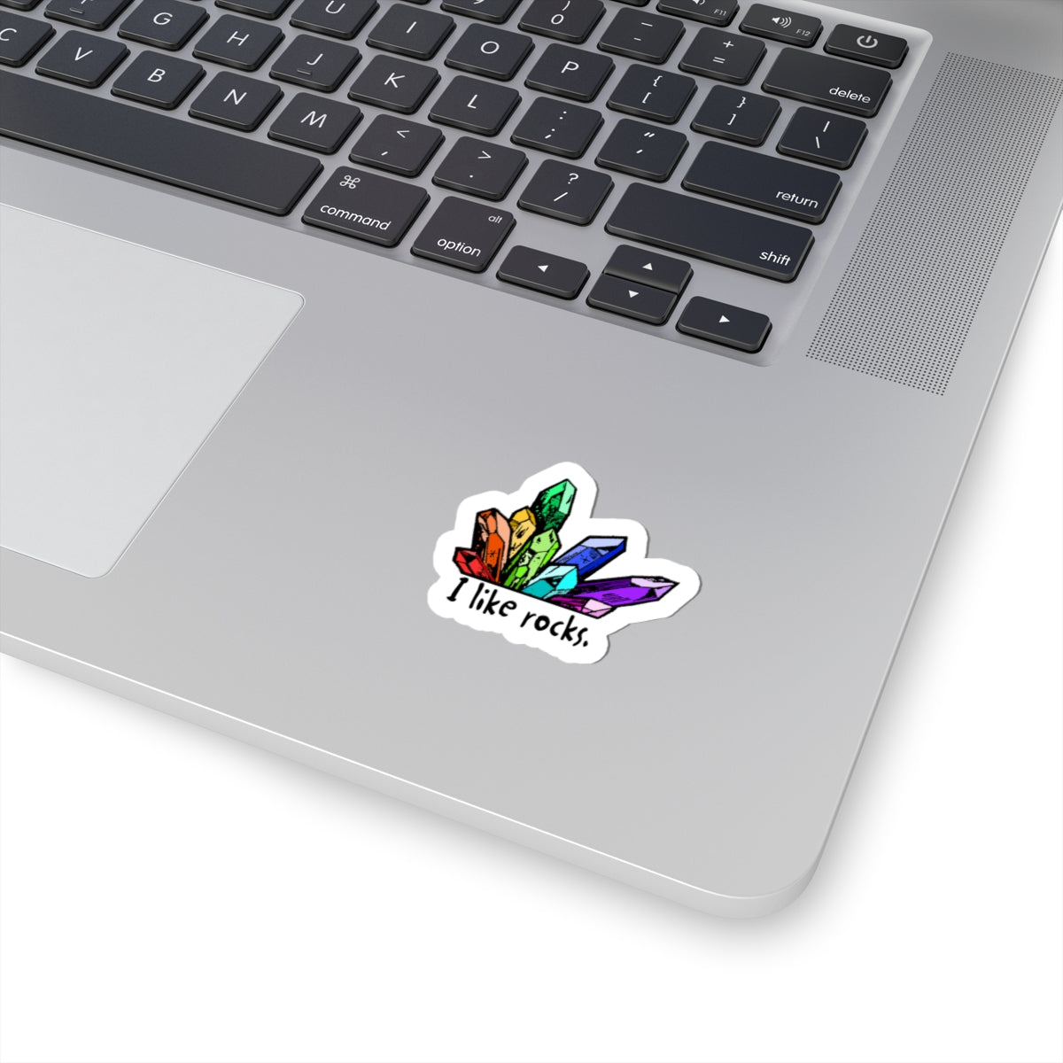 I Like Rocks Sticker