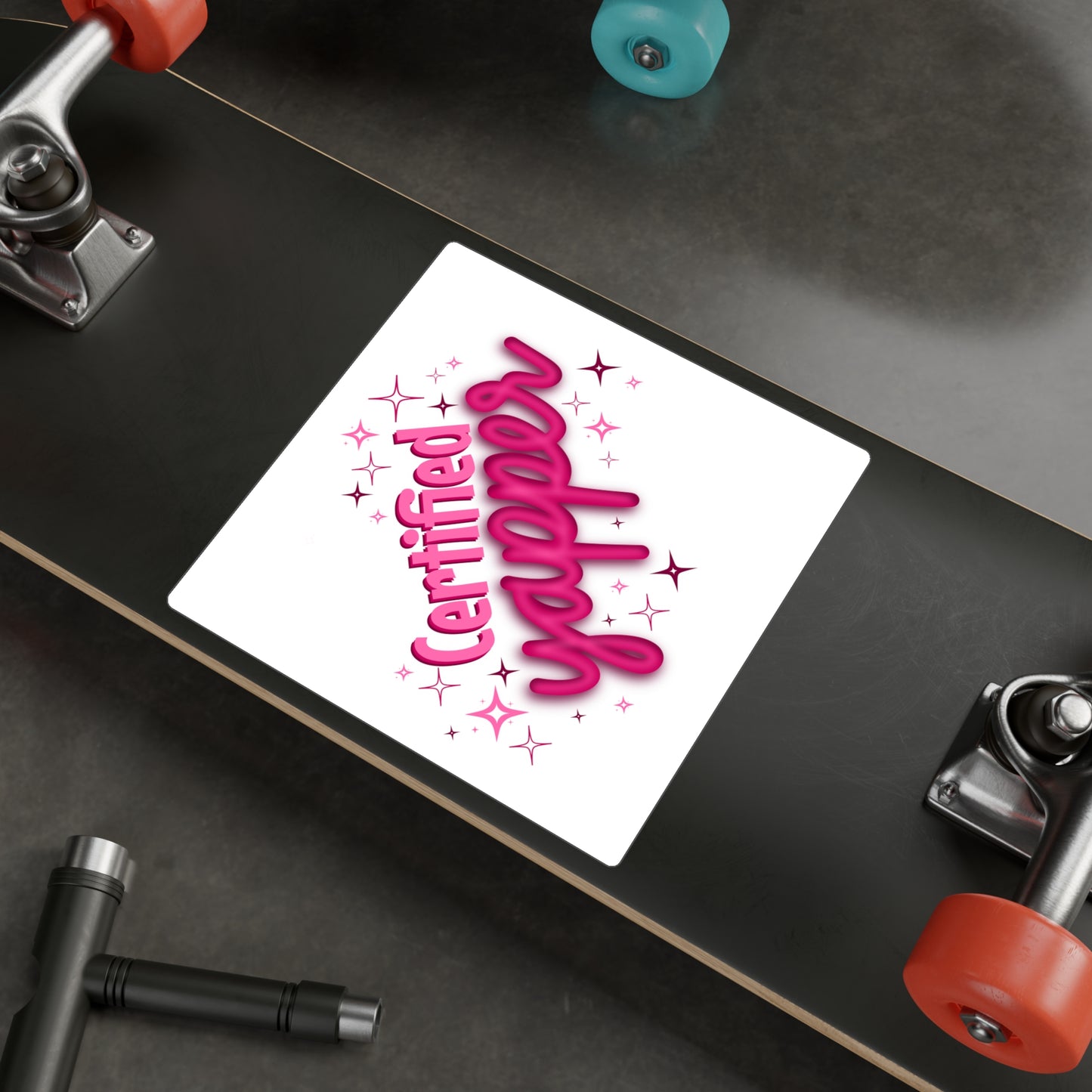Certified Yapper Kiss-Cut Vinyl Decal
