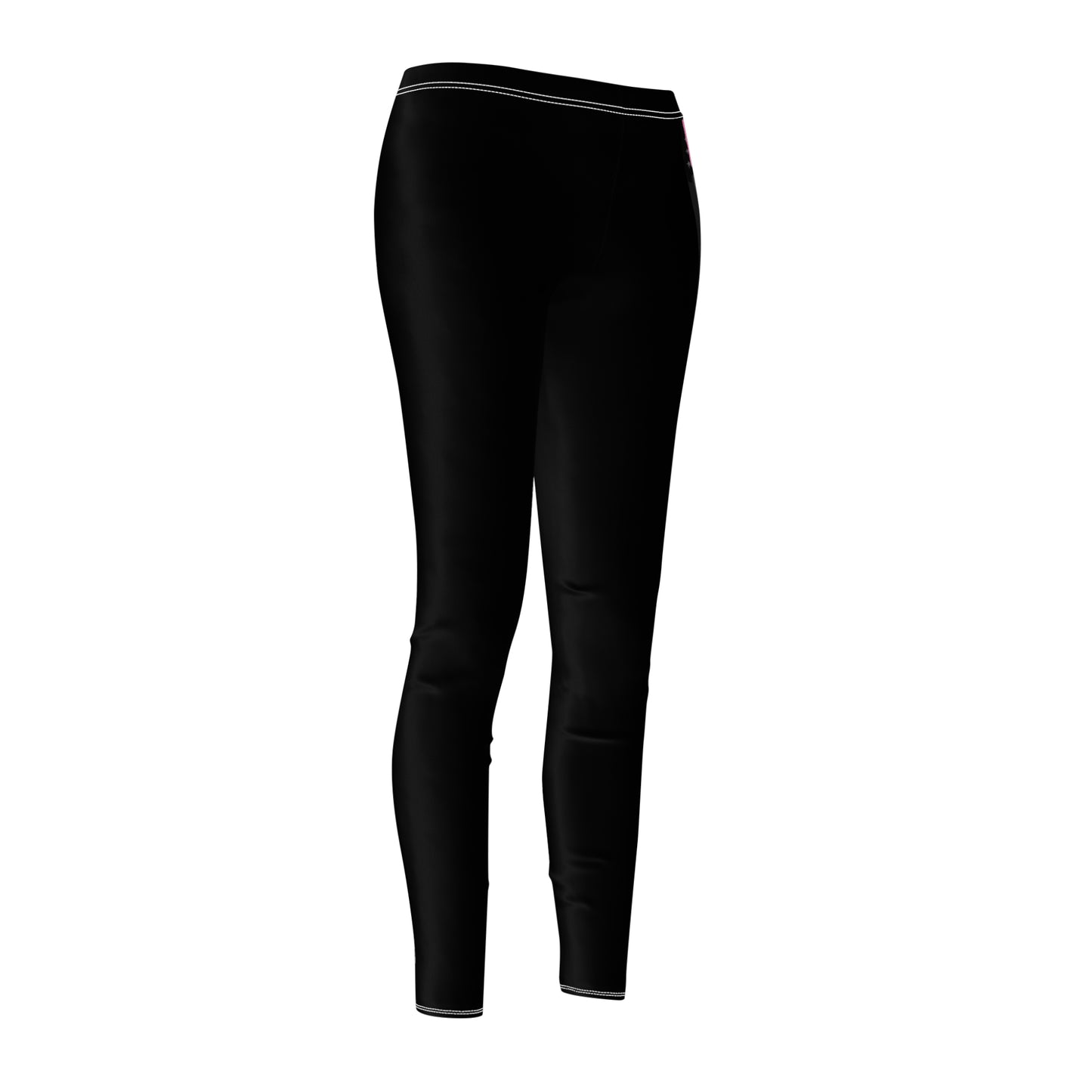 Women Armed & Ready Grey Flag Casual Leggings