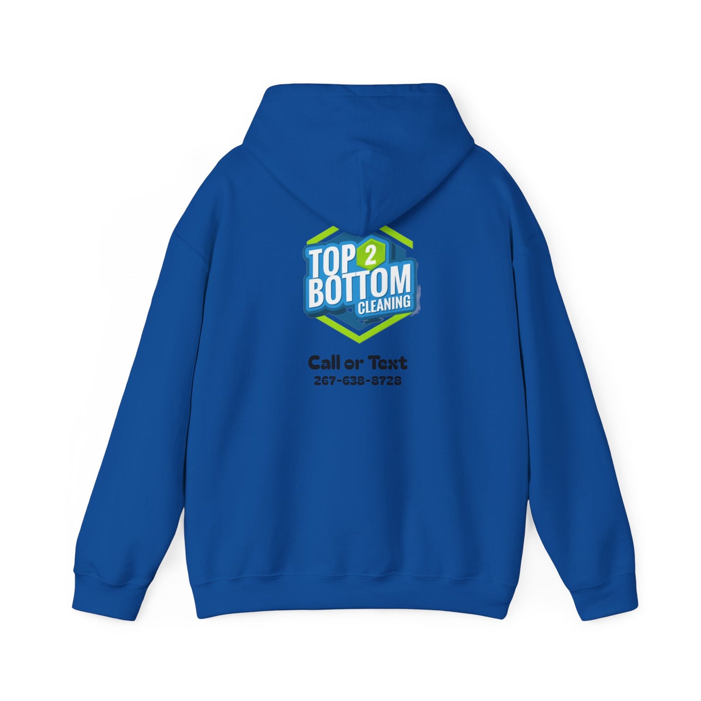 Top 2 Bottom Cleaning Hooded Sweatshirt