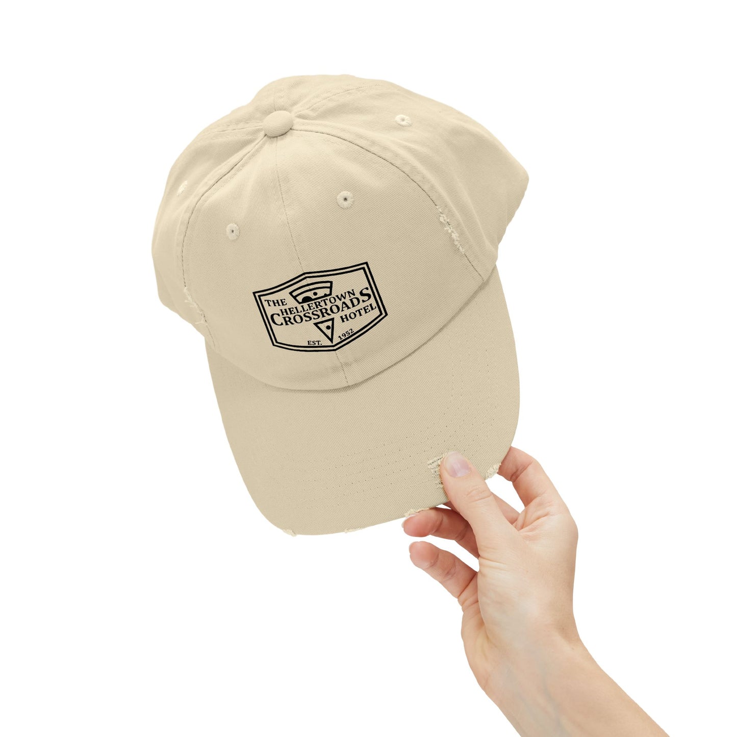 Vintage Distressed Cap - Hellertown Crossroads Hotel Design