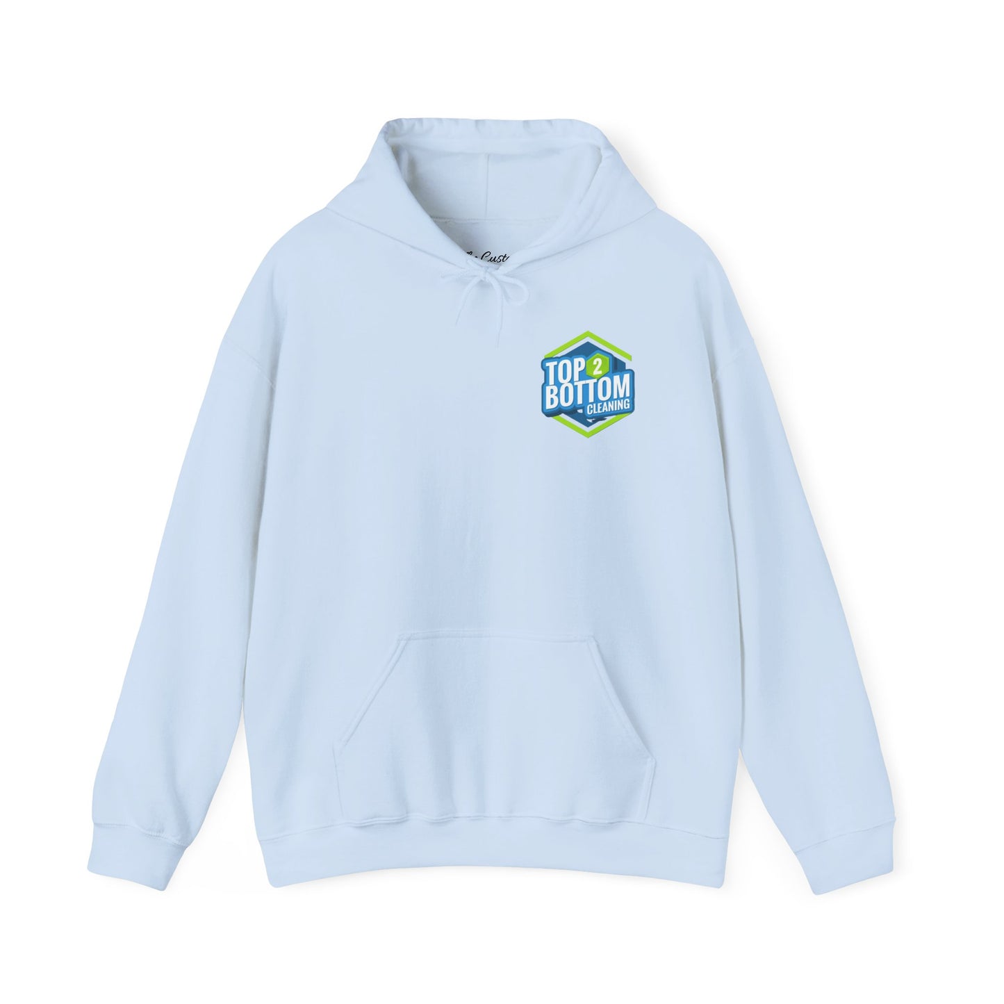 Top 2 Bottom Cleaning Hooded Sweatshirt
