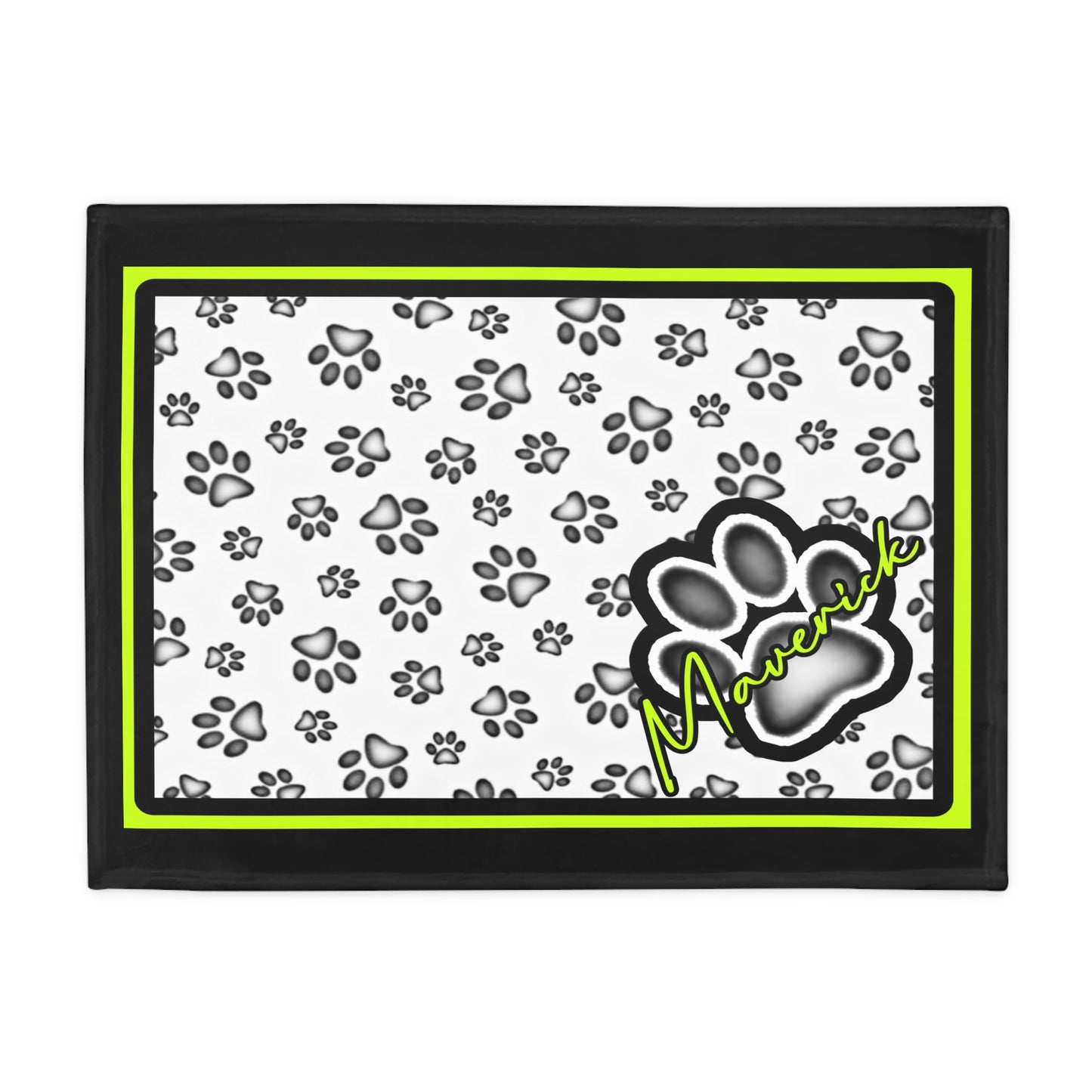 Maverick Plush Fleece Dog Blanket