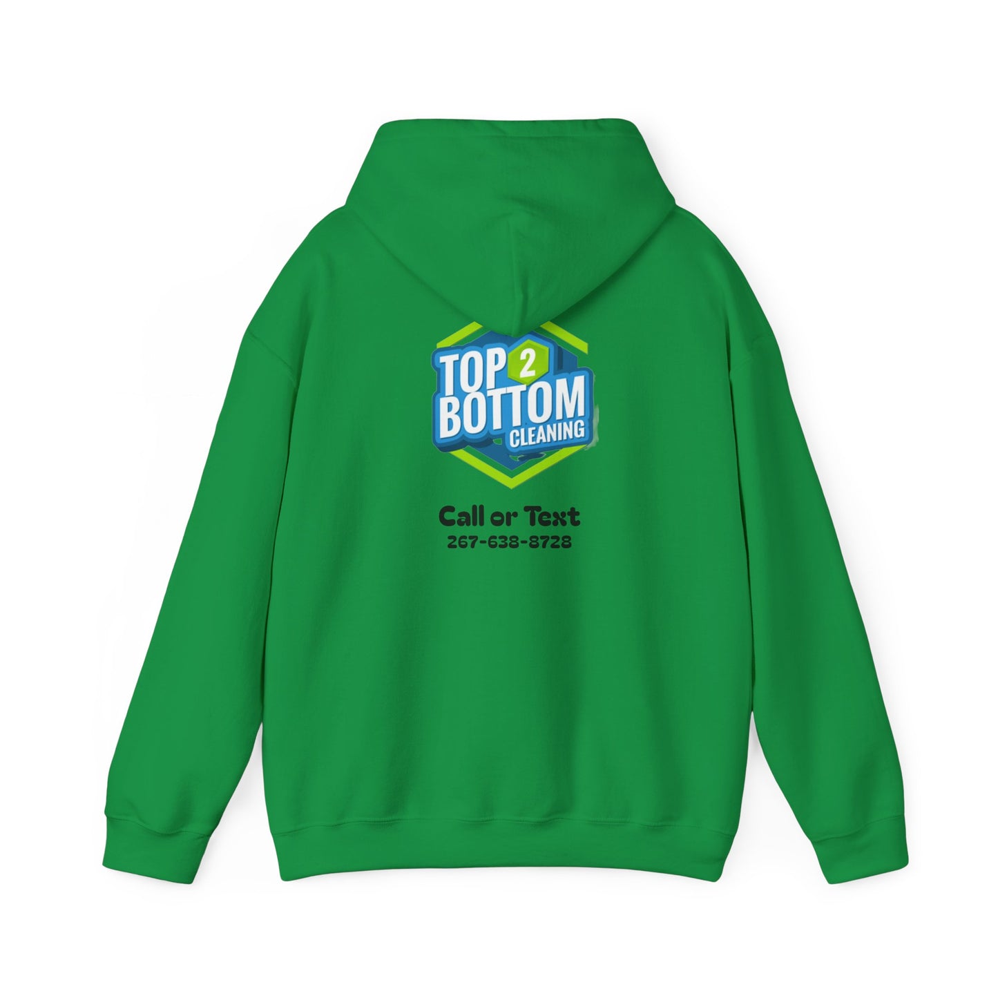 Top 2 Bottom Cleaning Hooded Sweatshirt