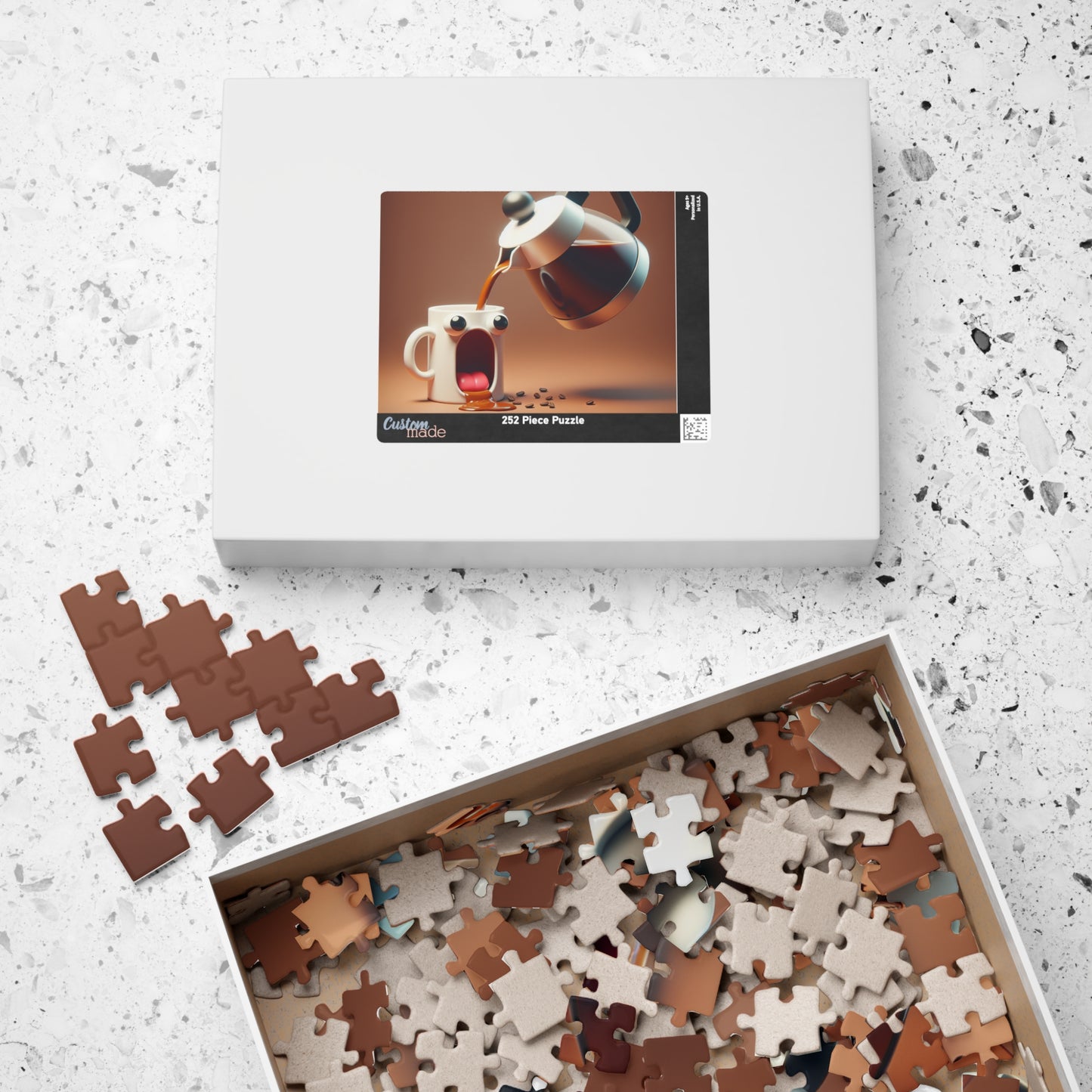 Funny Coffee Moment Puzzle - 110 to 1014 Pieces