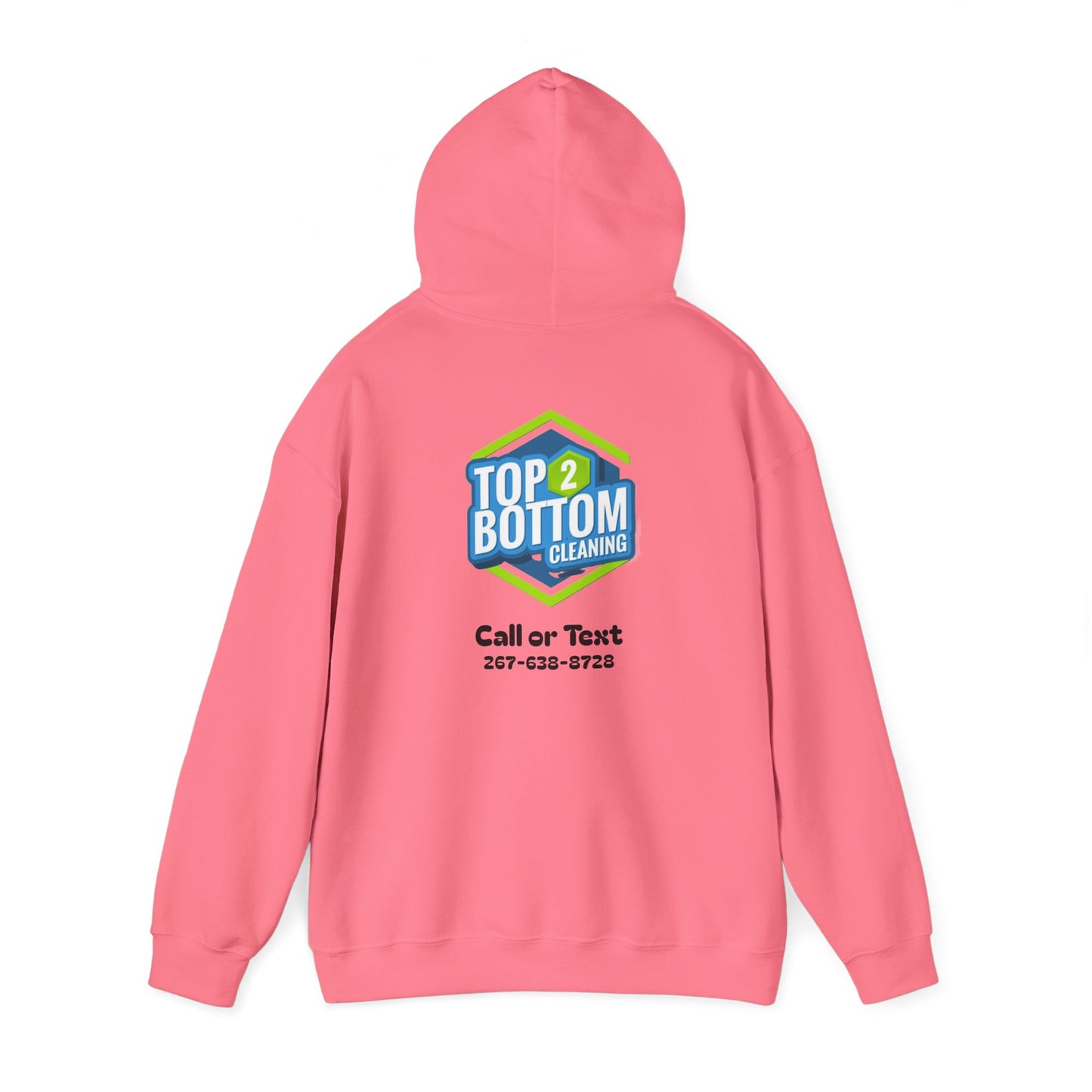 Top 2 Bottom Cleaning Hooded Sweatshirt
