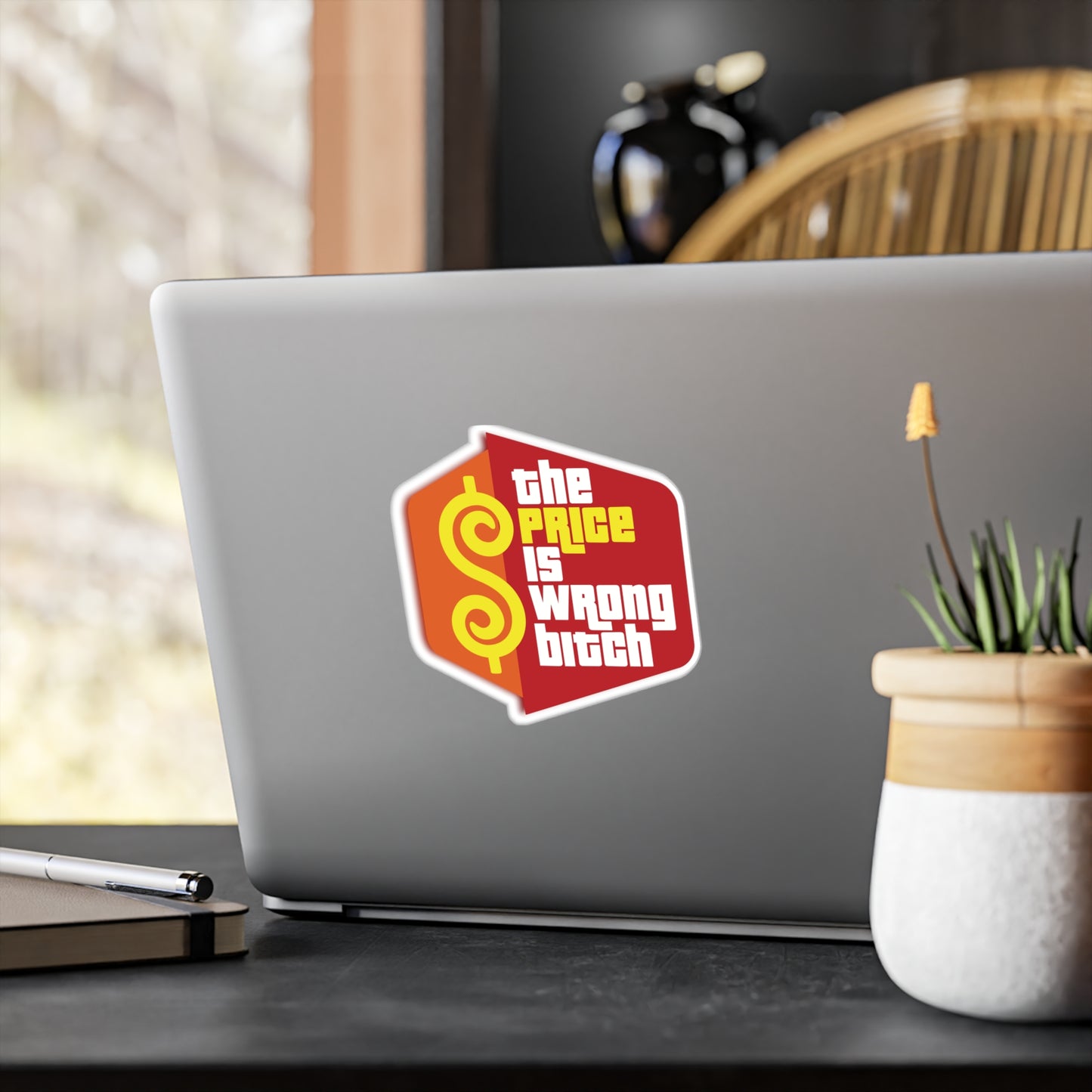 The Price Is Wrong Kiss-Cut Vinyl Decal