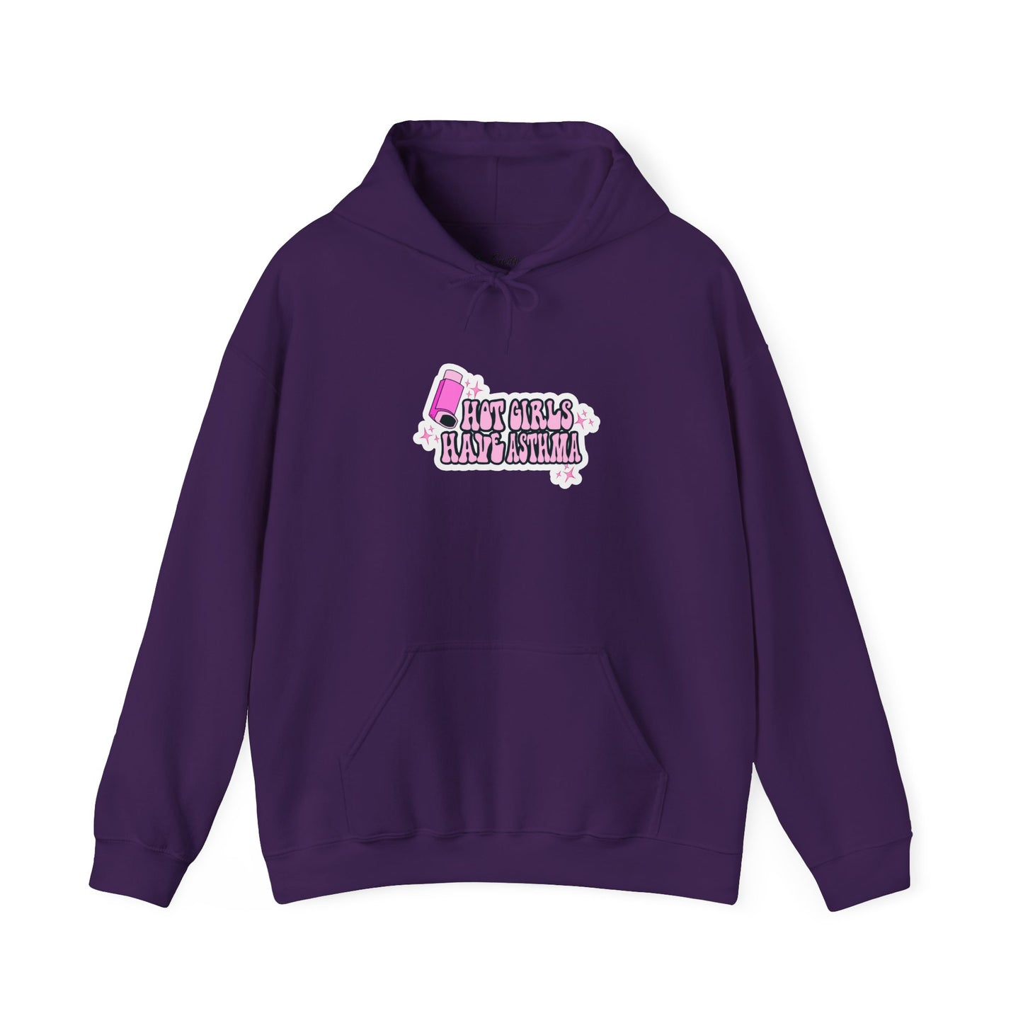 Hot Girls Have Asthma Hooded Sweatshirt