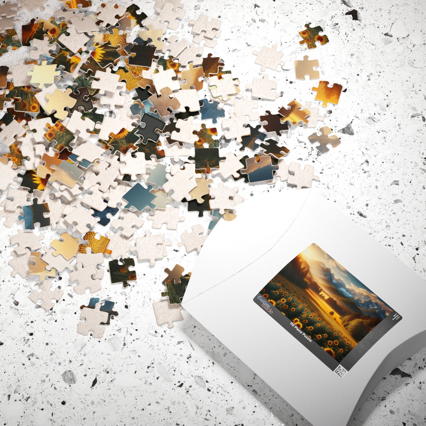Sunset Valley Landscape Puzzle - 110, 252, 520, 1014-Piece Options
