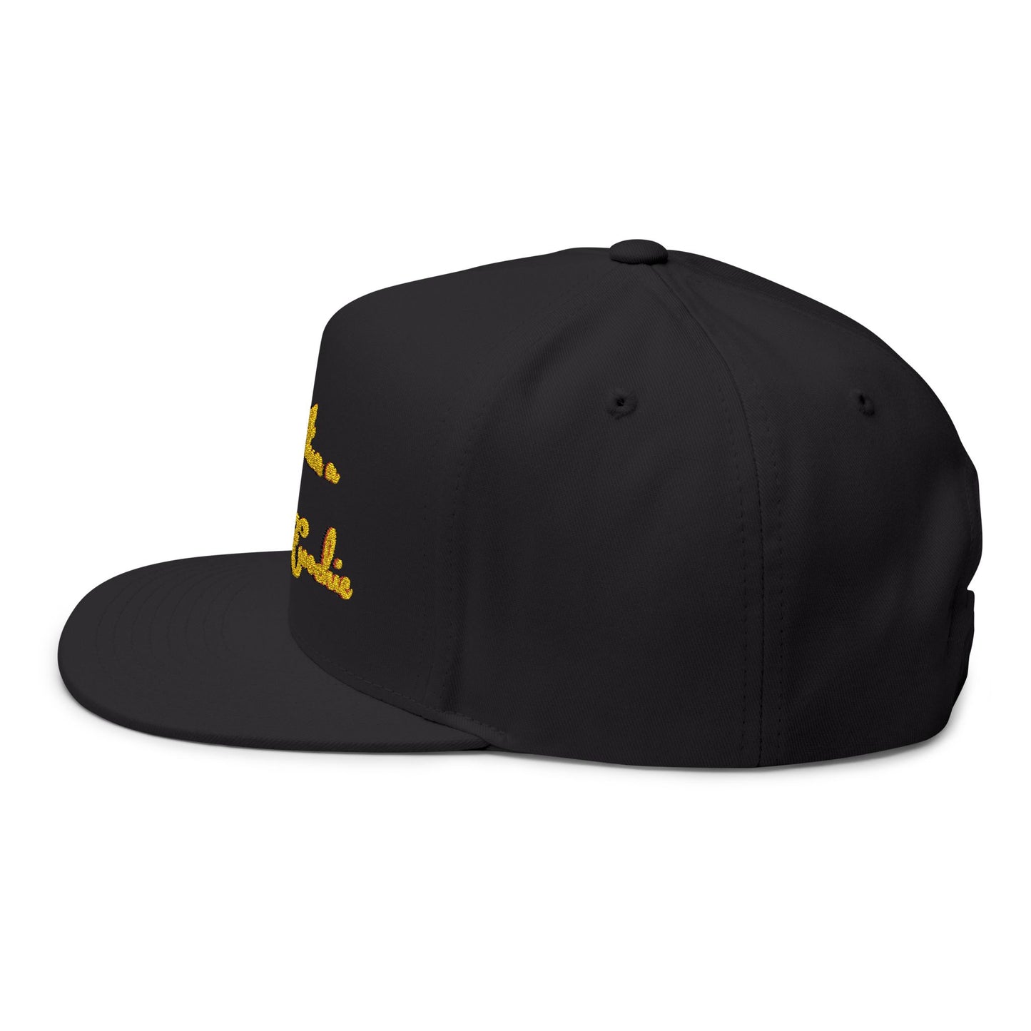Embroidered Flat Bill Cap - Hotter Than A
