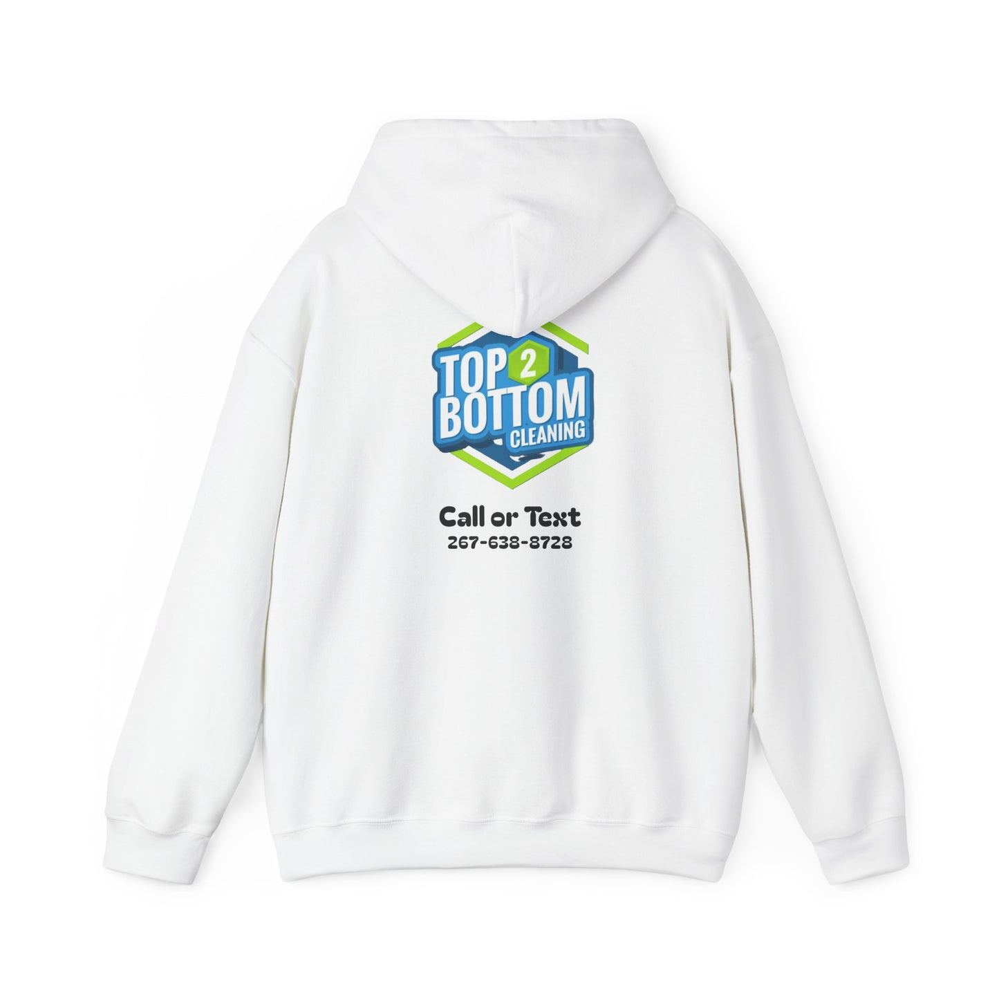 Top 2 Bottom Cleaning Hooded Sweatshirt