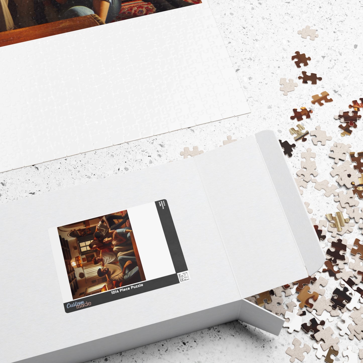 Family Puzzle - 110, 252, 520, 1014-Piece Jigsaw for Quality Time and Celebrations