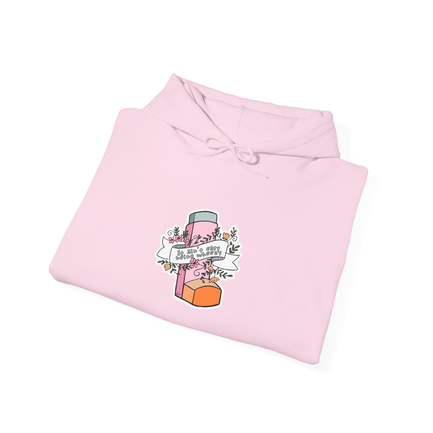 It Ain't Easy Being Wheezy Floral Hooded Sweatshirt - Comfortable & Stylish