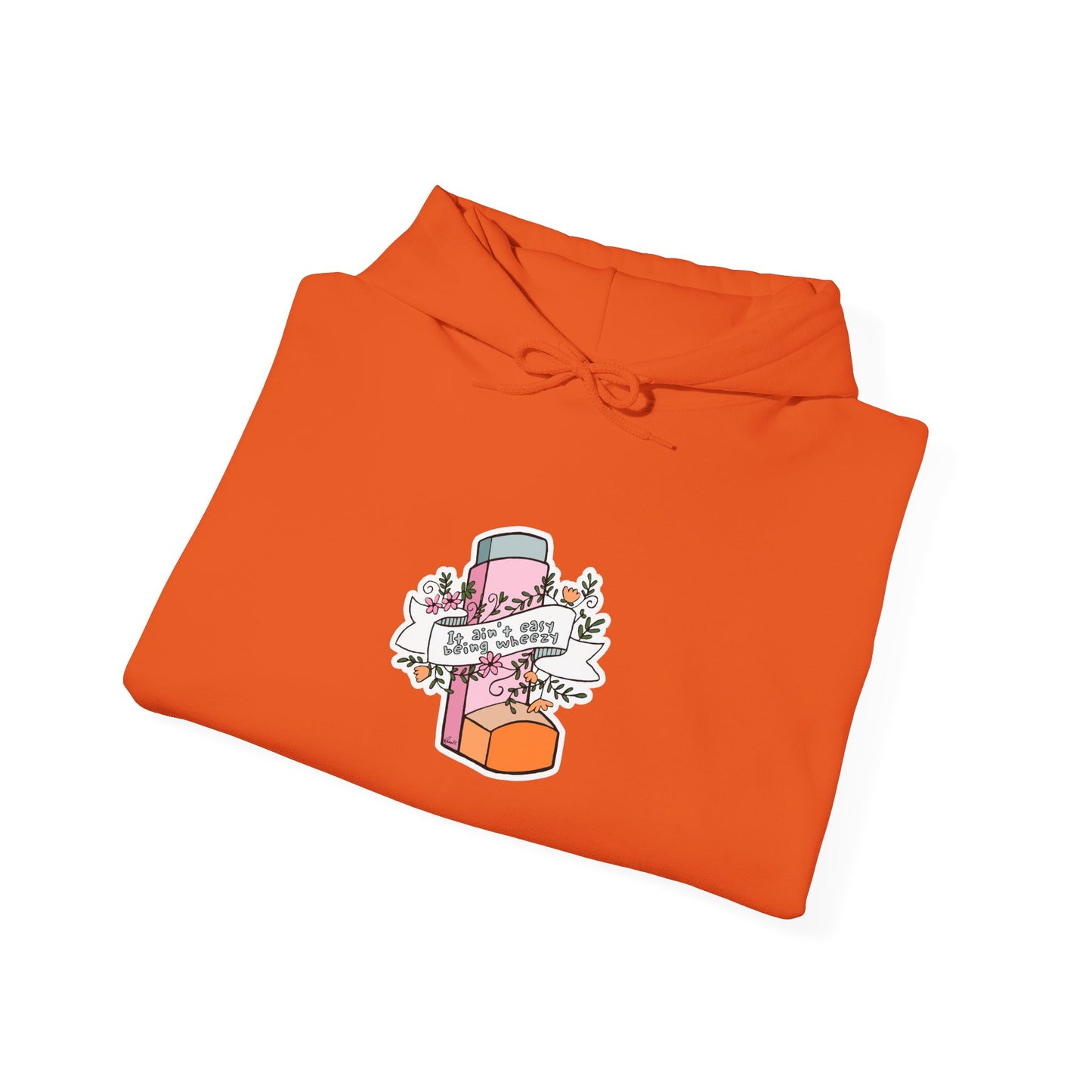 It Ain't Easy Being Wheezy Floral Hooded Sweatshirt - Comfortable & Stylish