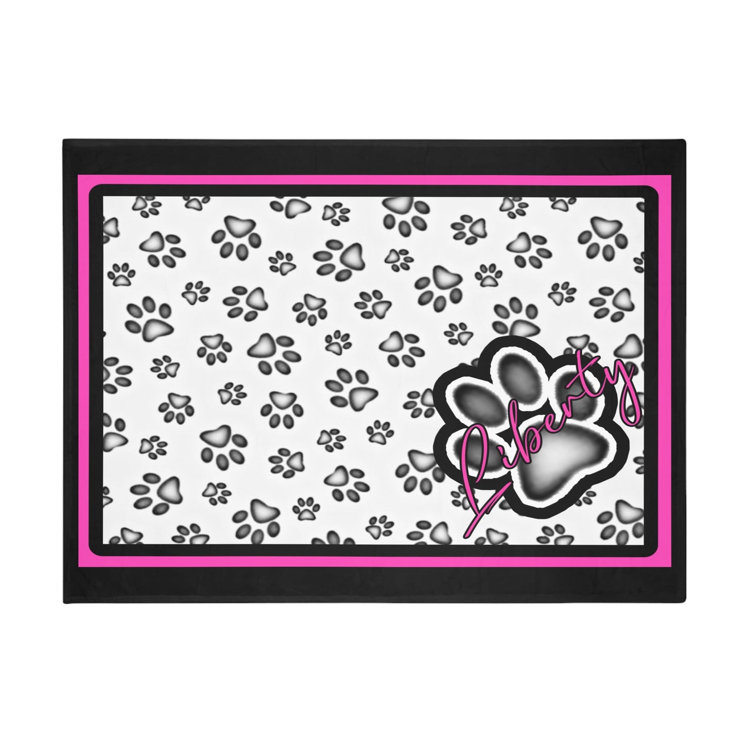 Liberty Plush Fleece Dog Blanket