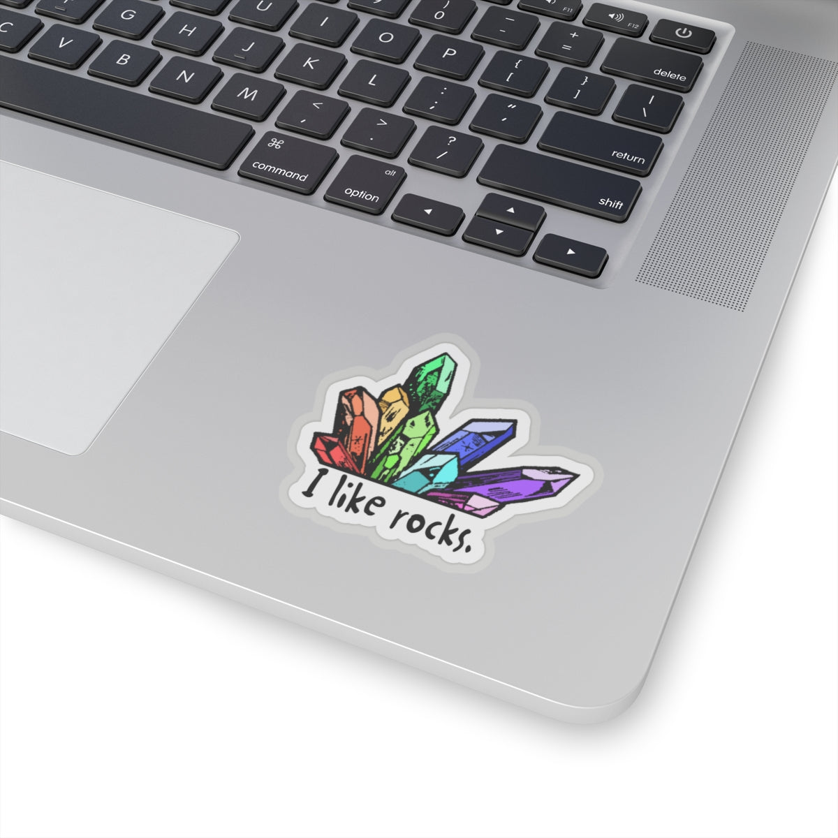 I Like Rocks Sticker