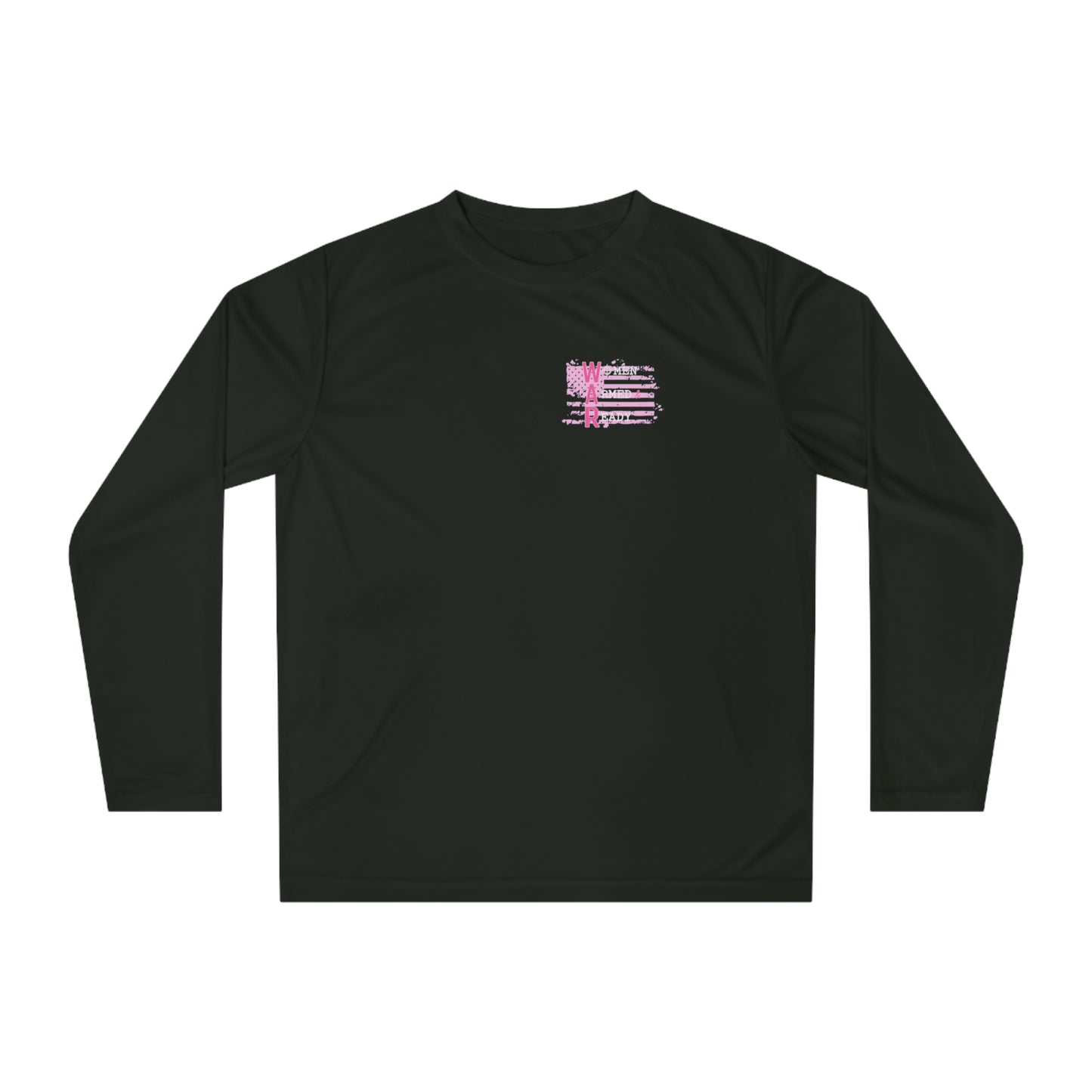 Women Armed & Ready Front Print Only Long Sleeve Shirt
