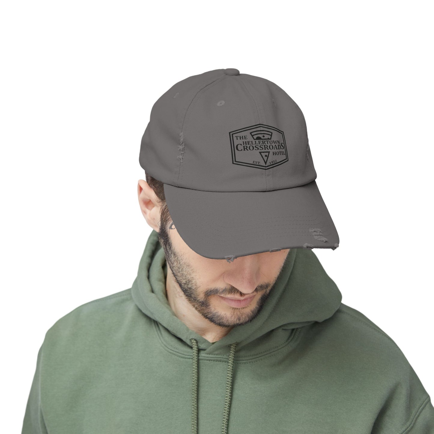 Vintage Distressed Cap - Hellertown Crossroads Hotel Design