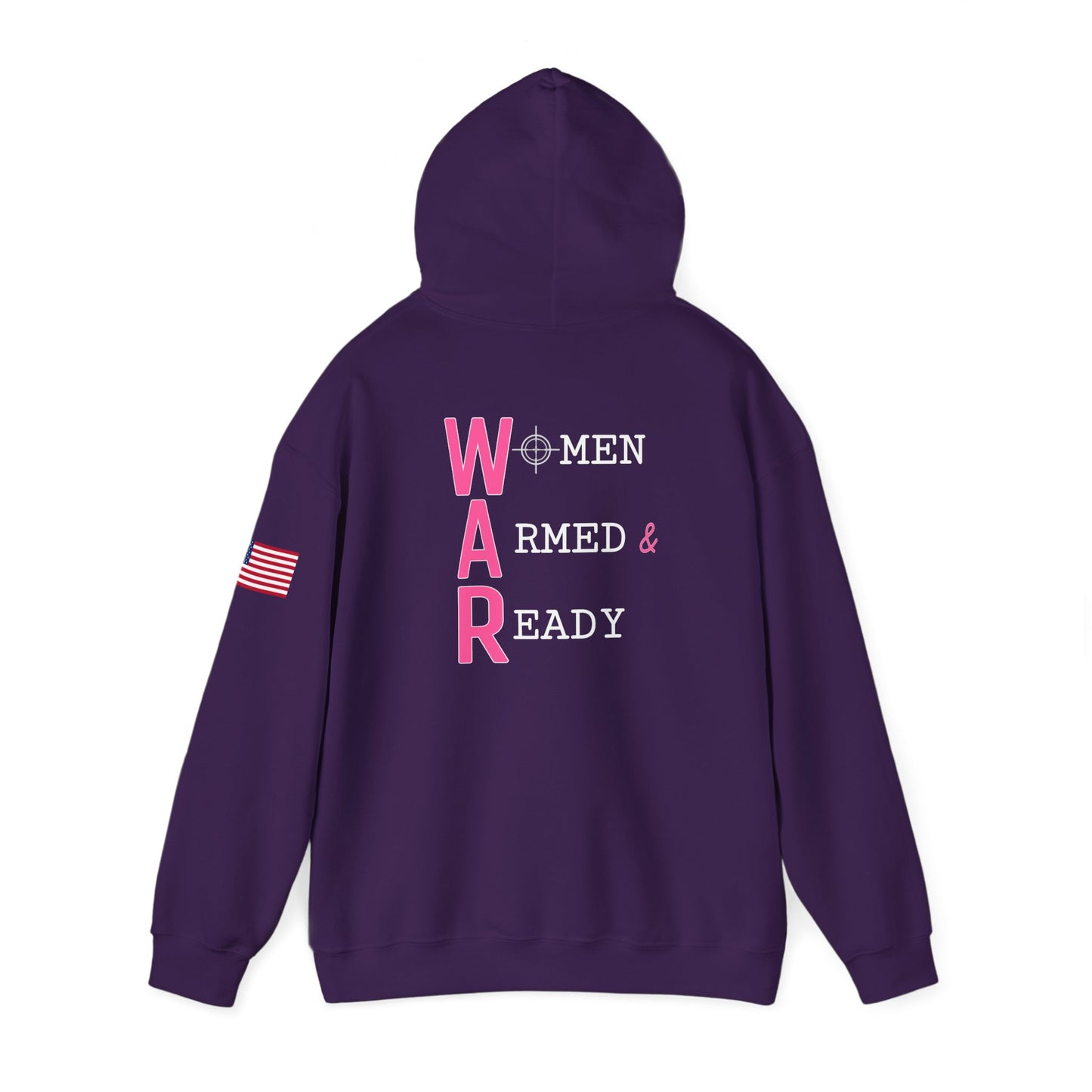 Women Armed & Ready Hooded Sweatshirt