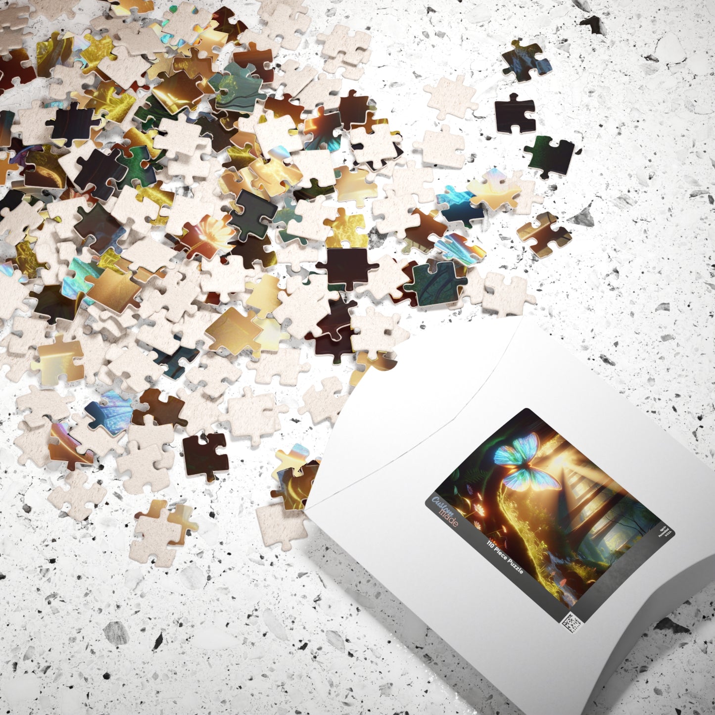 Enchanting Butterfly Forest Puzzle - 110/252/520/1014 Pieces