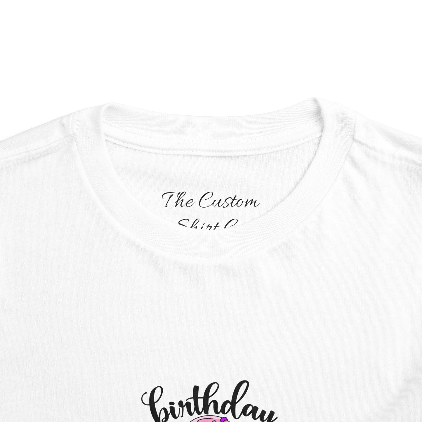 Toddler Short Sleeve Tee - Ice Cream Design