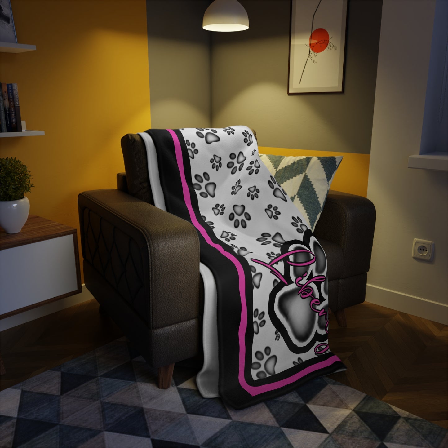 Liberty Plush Fleece Dog Blanket
