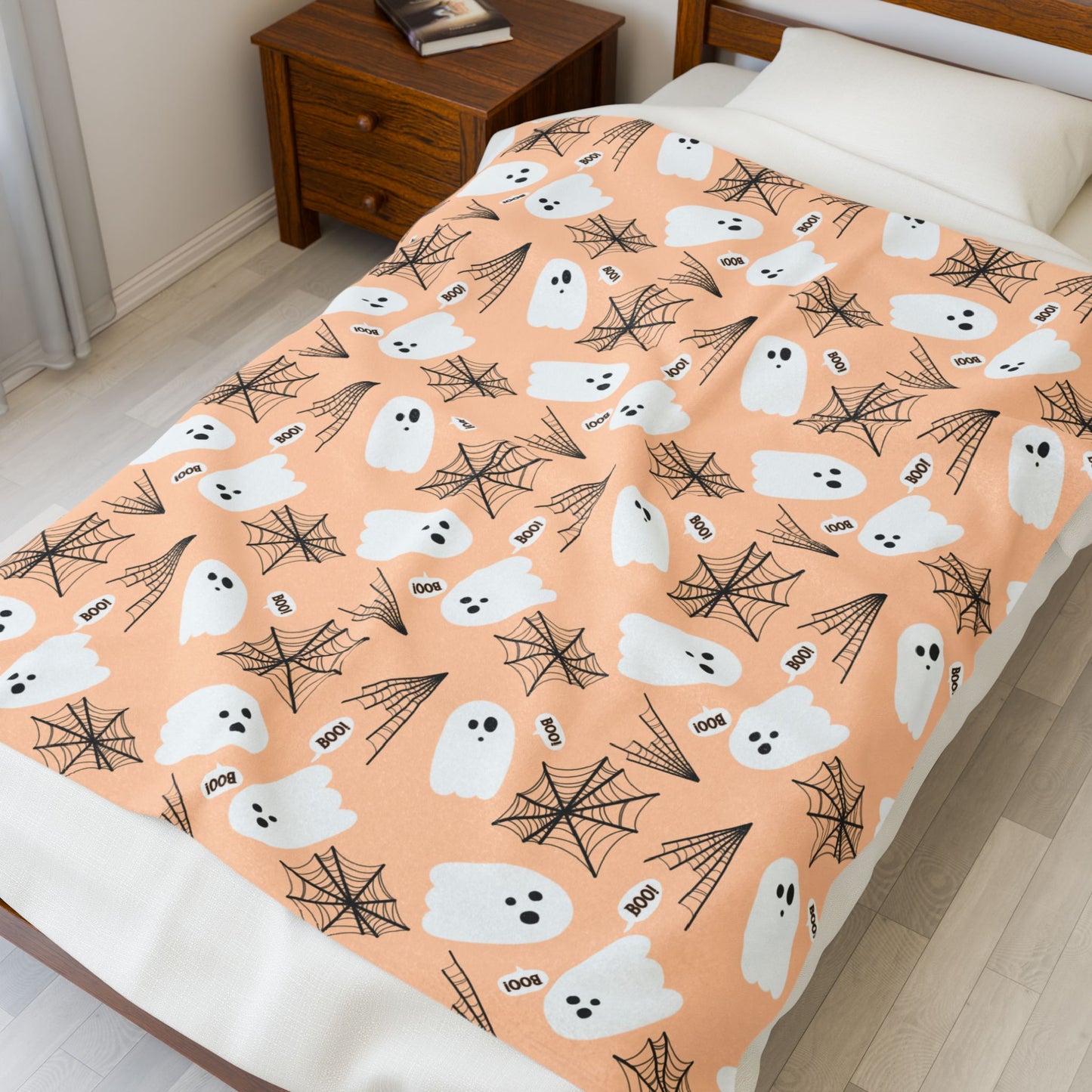 Halloween Ghosts Plush Blanket