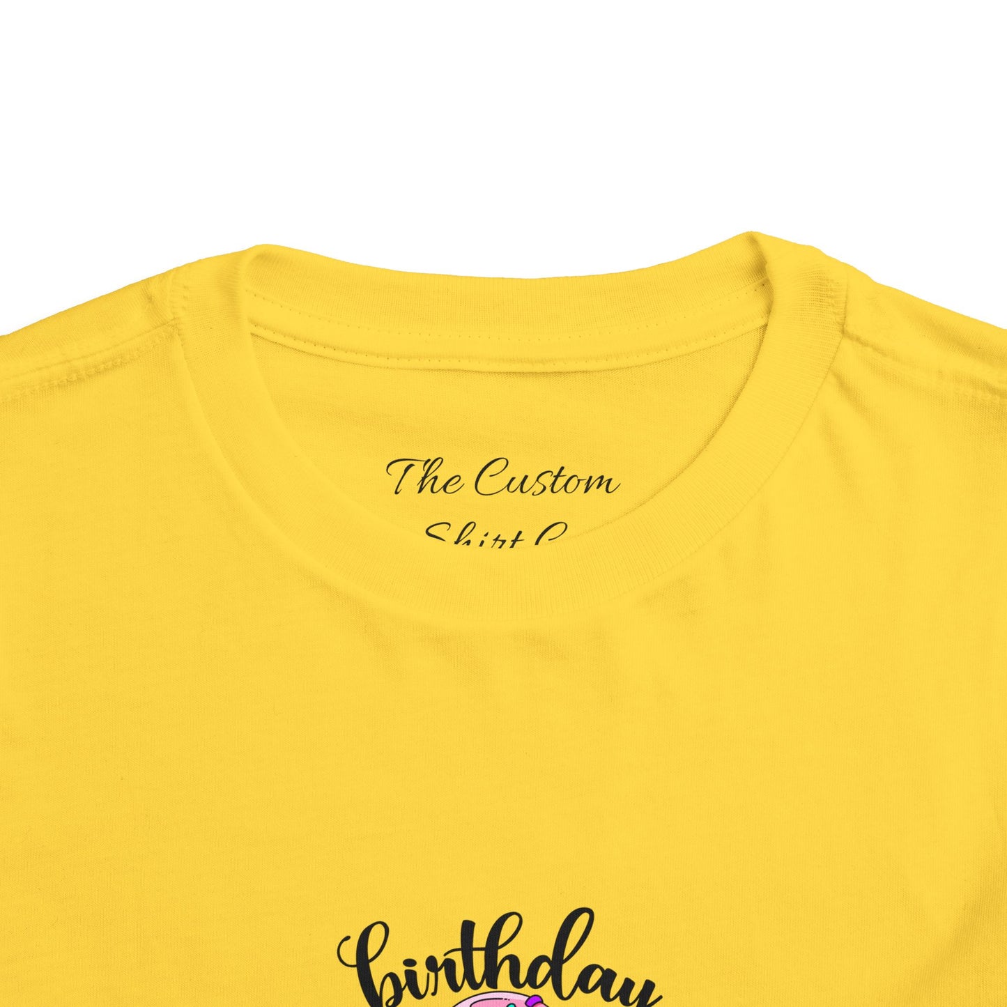 Toddler Short Sleeve Tee - Ice Cream Design