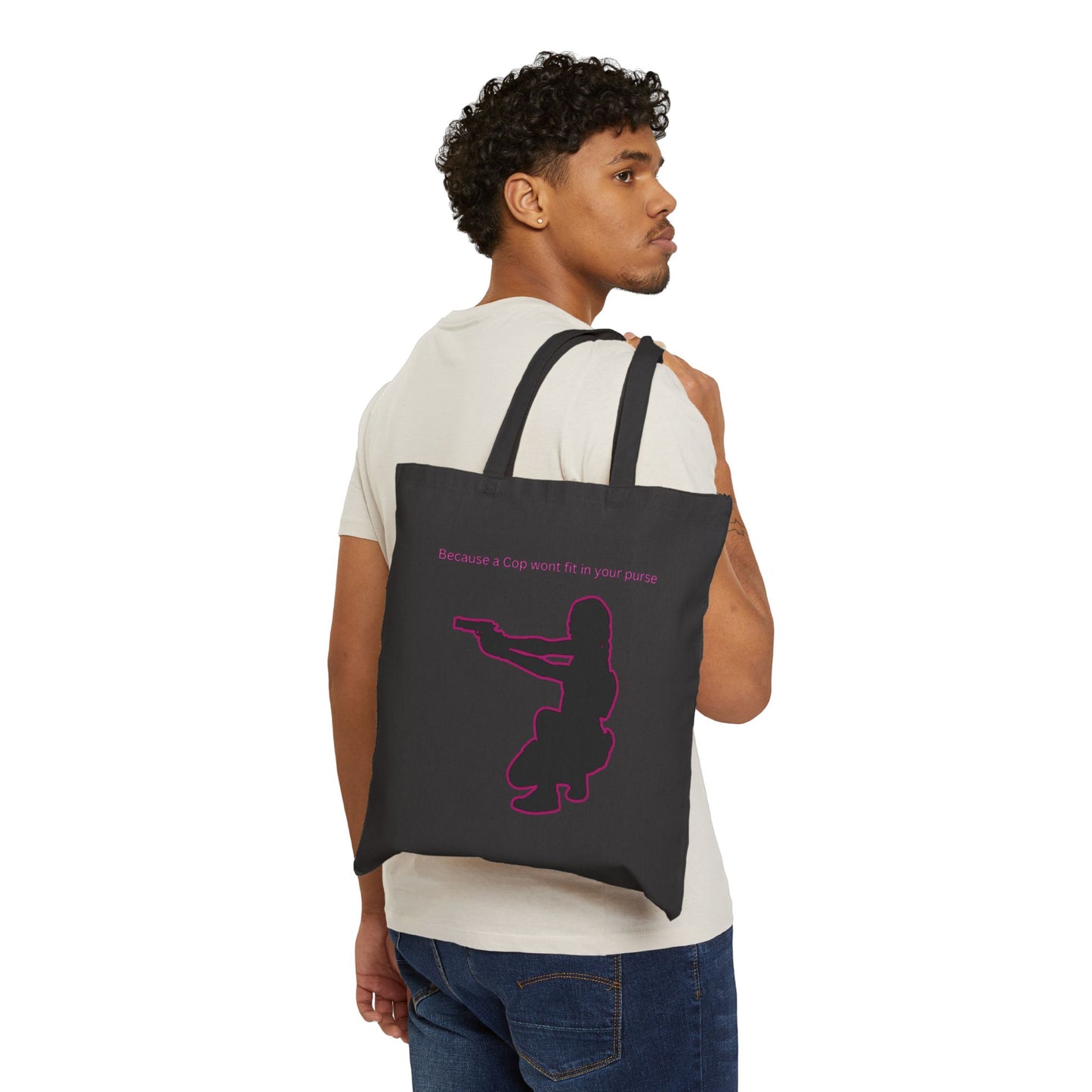 Women Armed & Ready Cotton Canvas Tote Bag