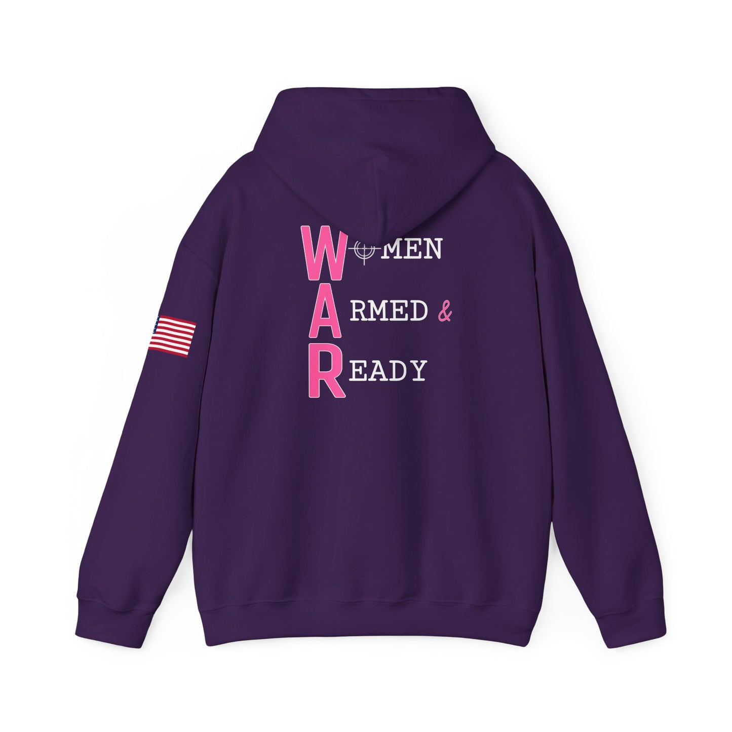 Women Armed & Ready Hooded Sweatshirt