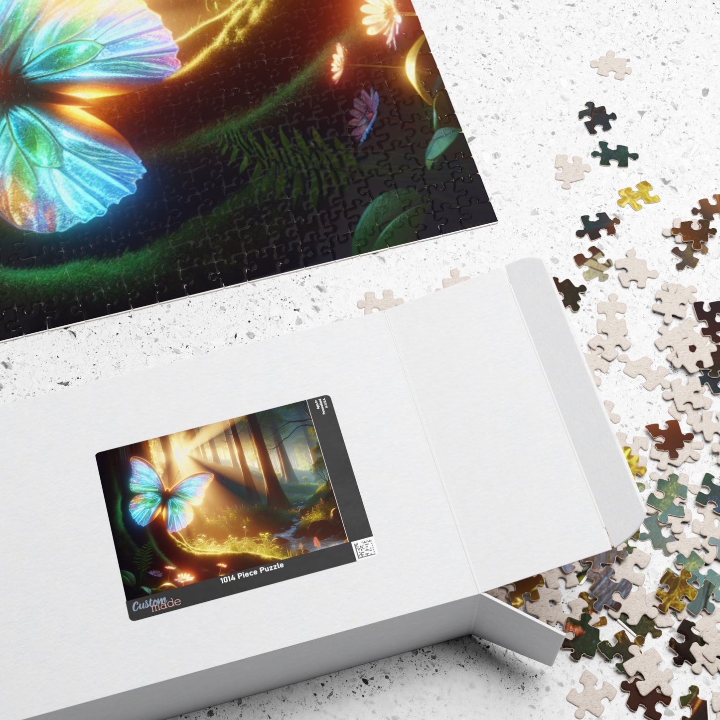 Enchanting Butterfly Forest Puzzle - 110/252/520/1014 Pieces