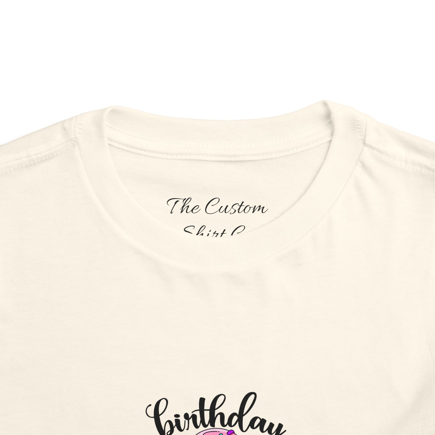 Toddler Short Sleeve Tee - Ice Cream Design