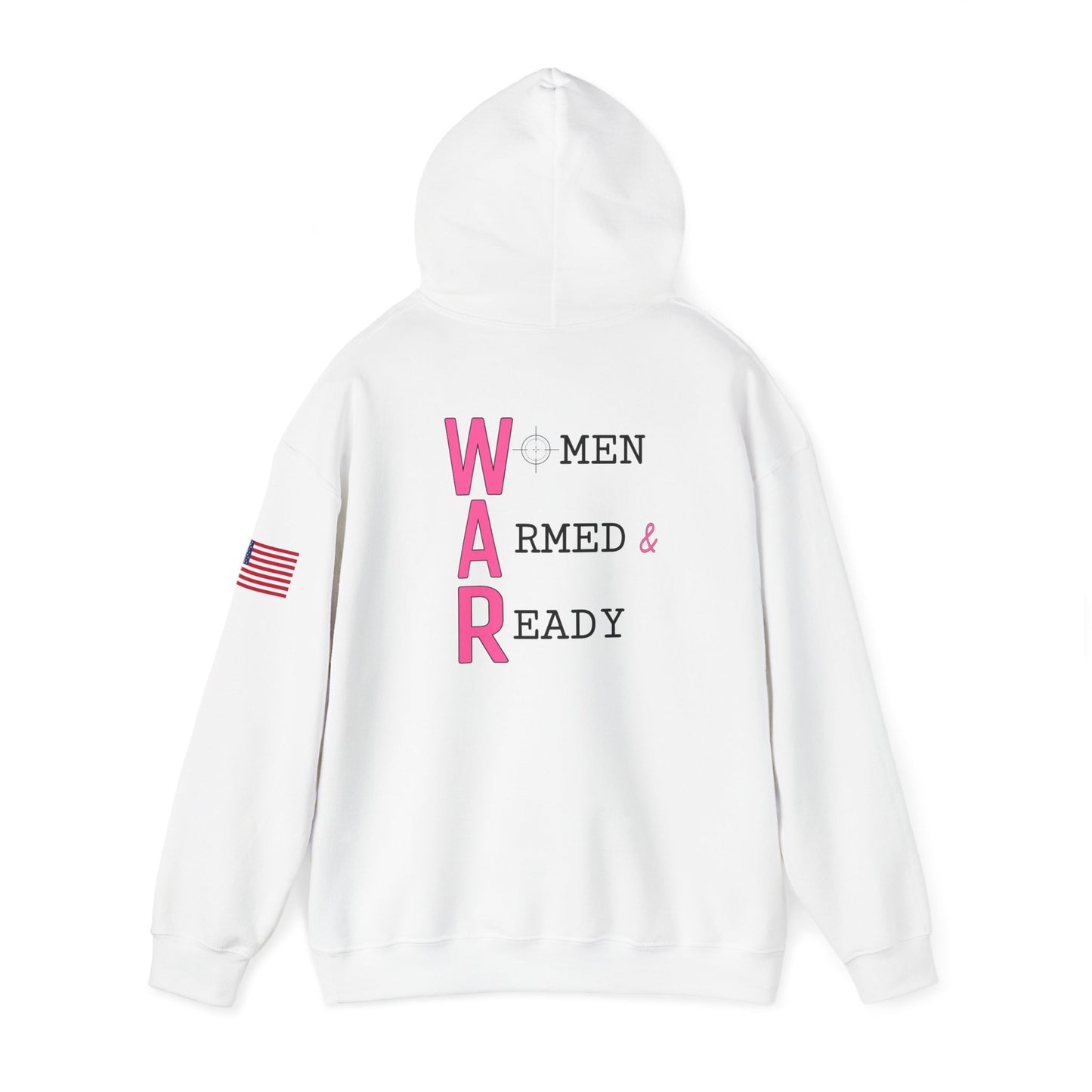 Women Armed & Ready Hooded Sweatshirt