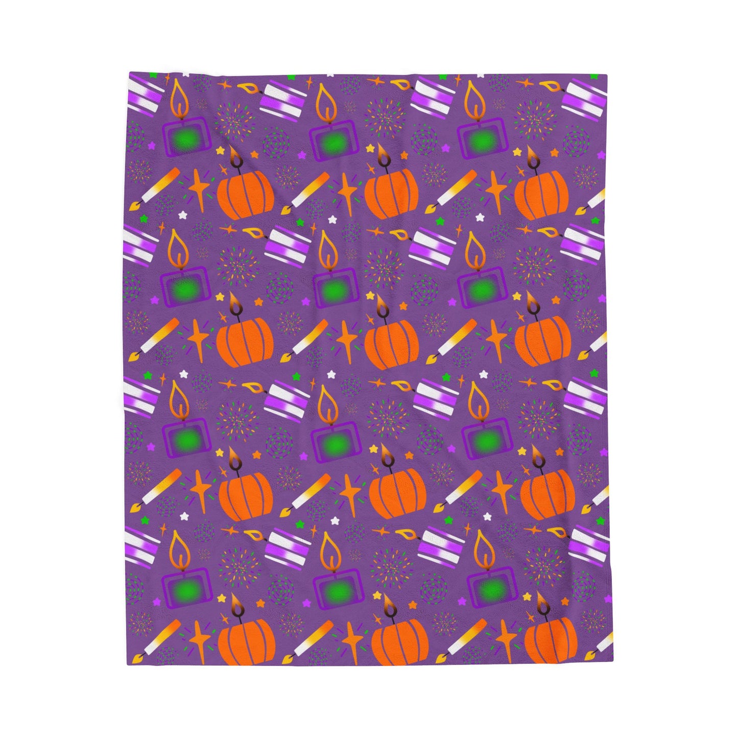 Halloween Velveteen Plush Blanket