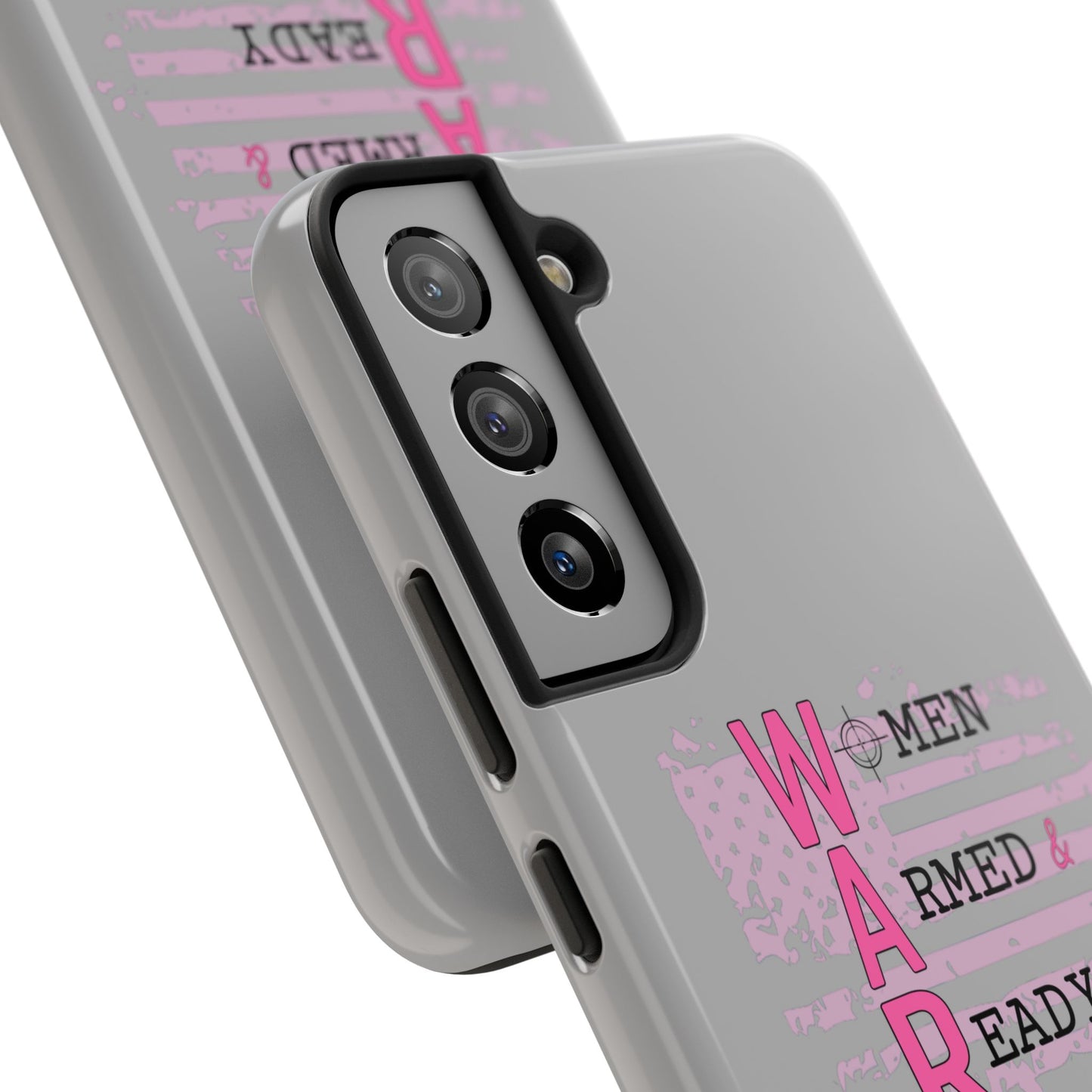 Women Armed & Ready Tough Phone Cases