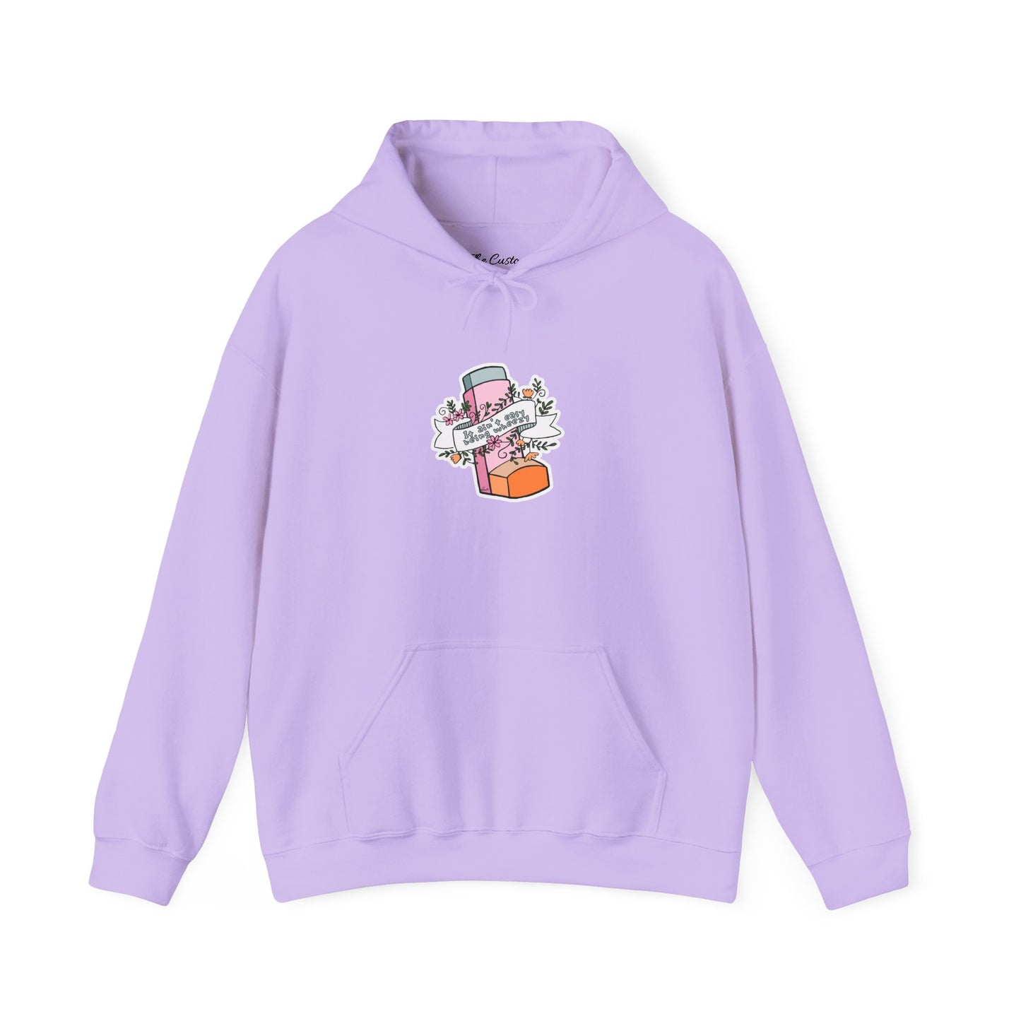 It Ain't Easy Being Wheezy Floral Hooded Sweatshirt - Comfortable & Stylish