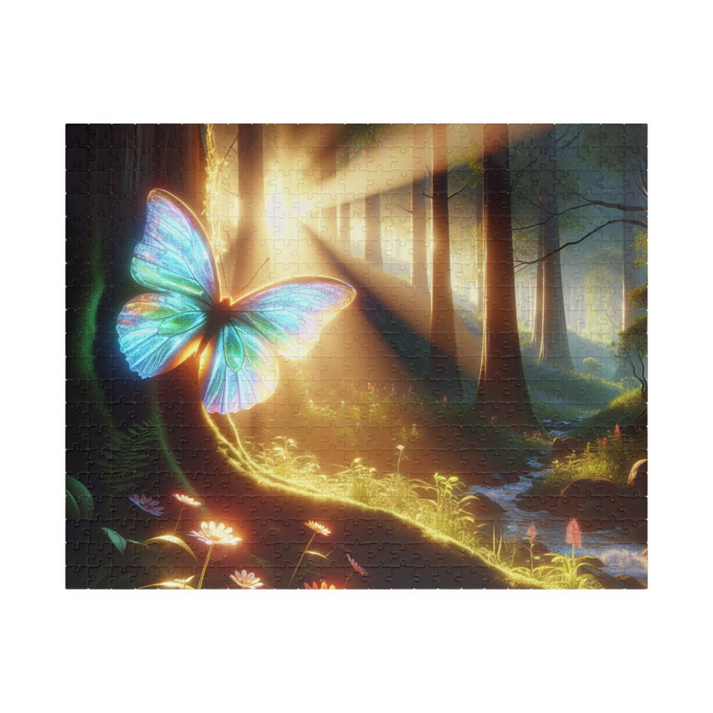 Enchanting Butterfly Forest Puzzle - 110/252/520/1014 Pieces