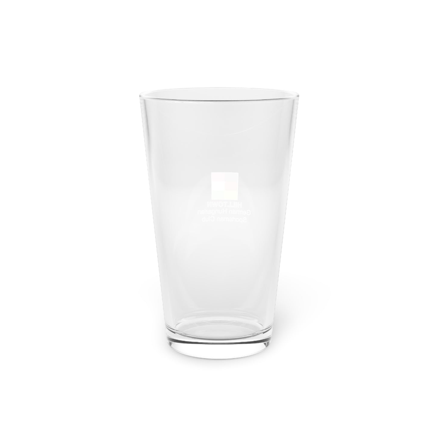 Hilltown German Club Pint Glass, 16oz