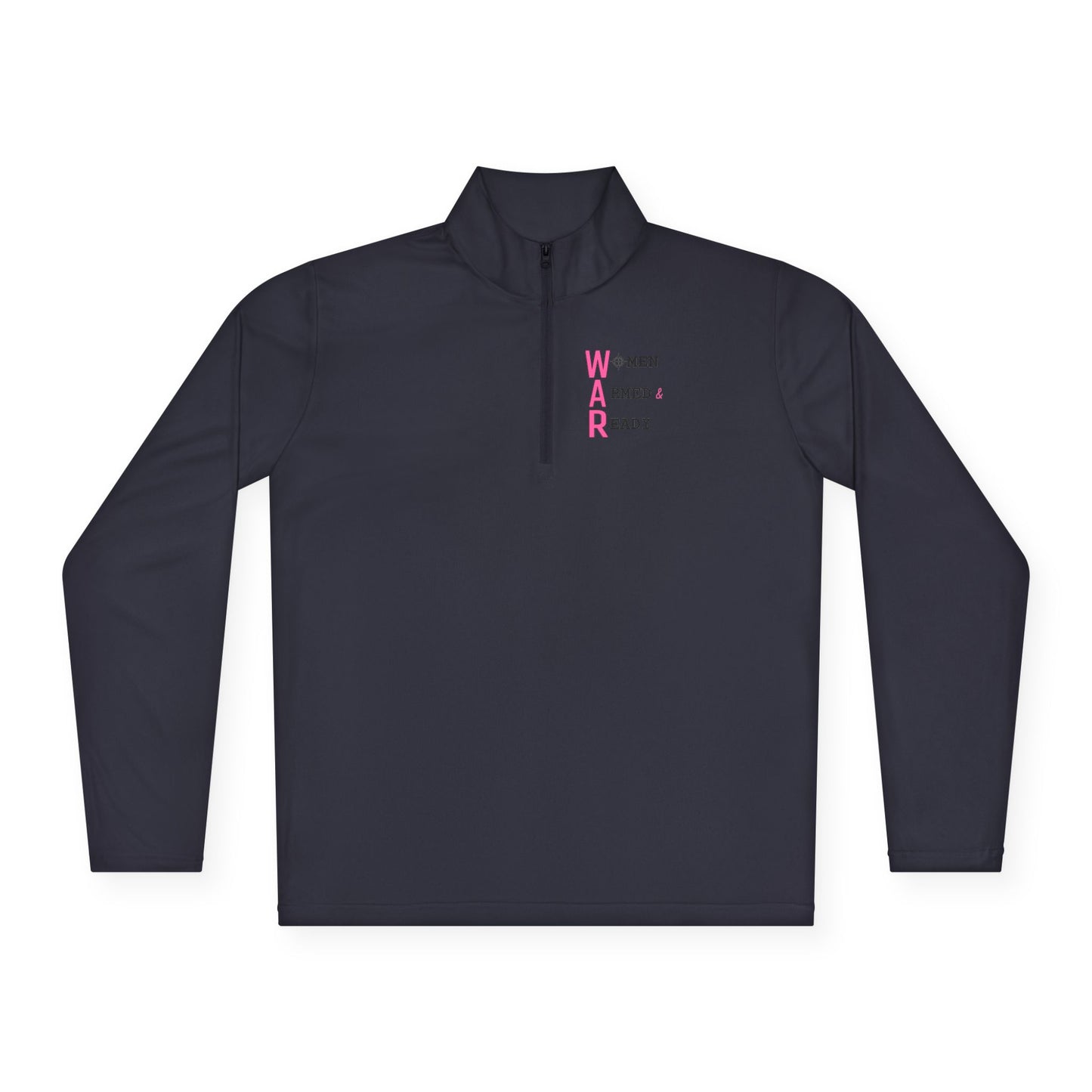 Women Armed & Ready Quarter-Zip Pullover