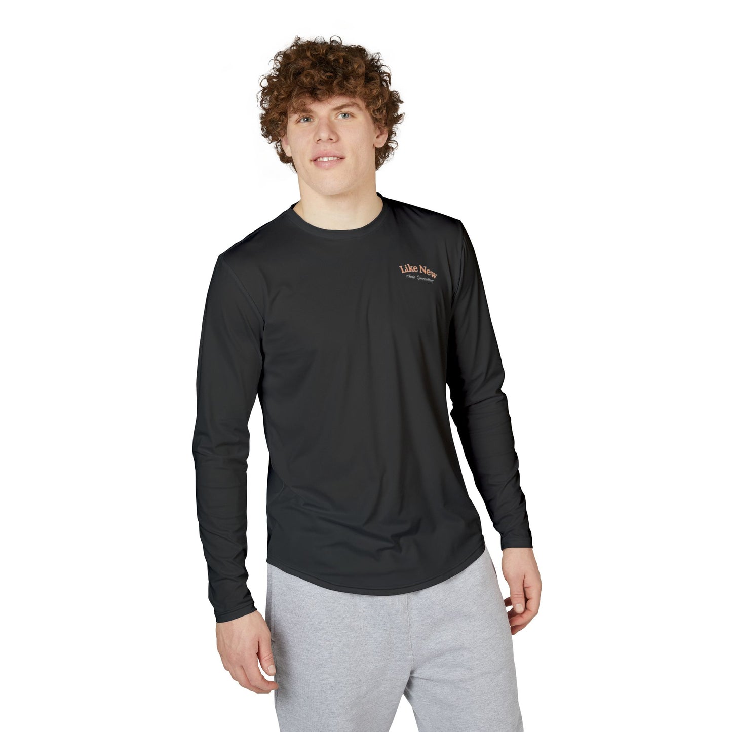 Men's UV Protection Long Sleeve Shirt, Lightweight Sunblock Tee for Outdoor Activities, Perfect for Hiking, Fishing, Beach Days, Summer Fun