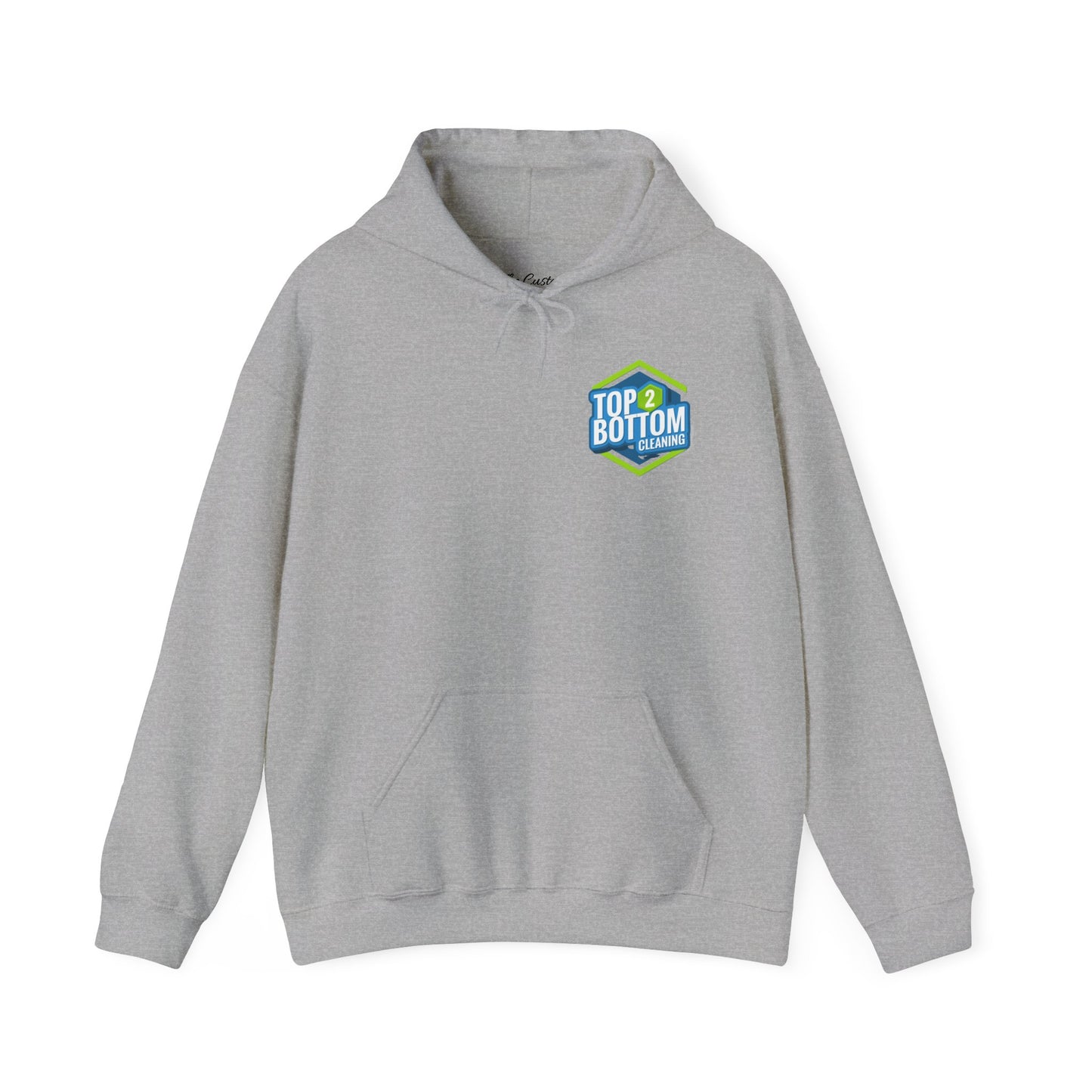 Top 2 Bottom Cleaning Hooded Sweatshirt