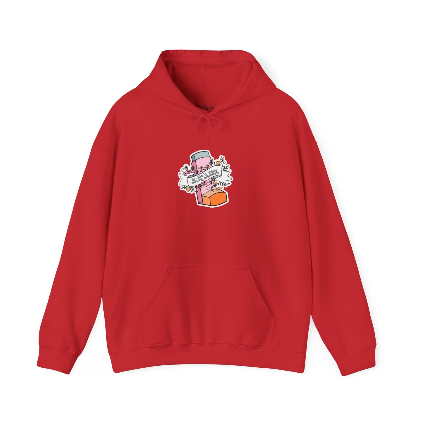 It Ain't Easy Being Wheezy Floral Hooded Sweatshirt - Comfortable & Stylish
