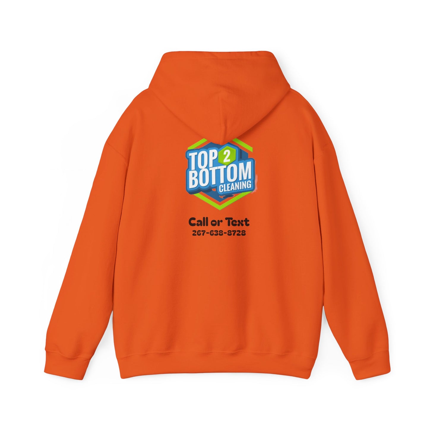 Top 2 Bottom Cleaning Hooded Sweatshirt