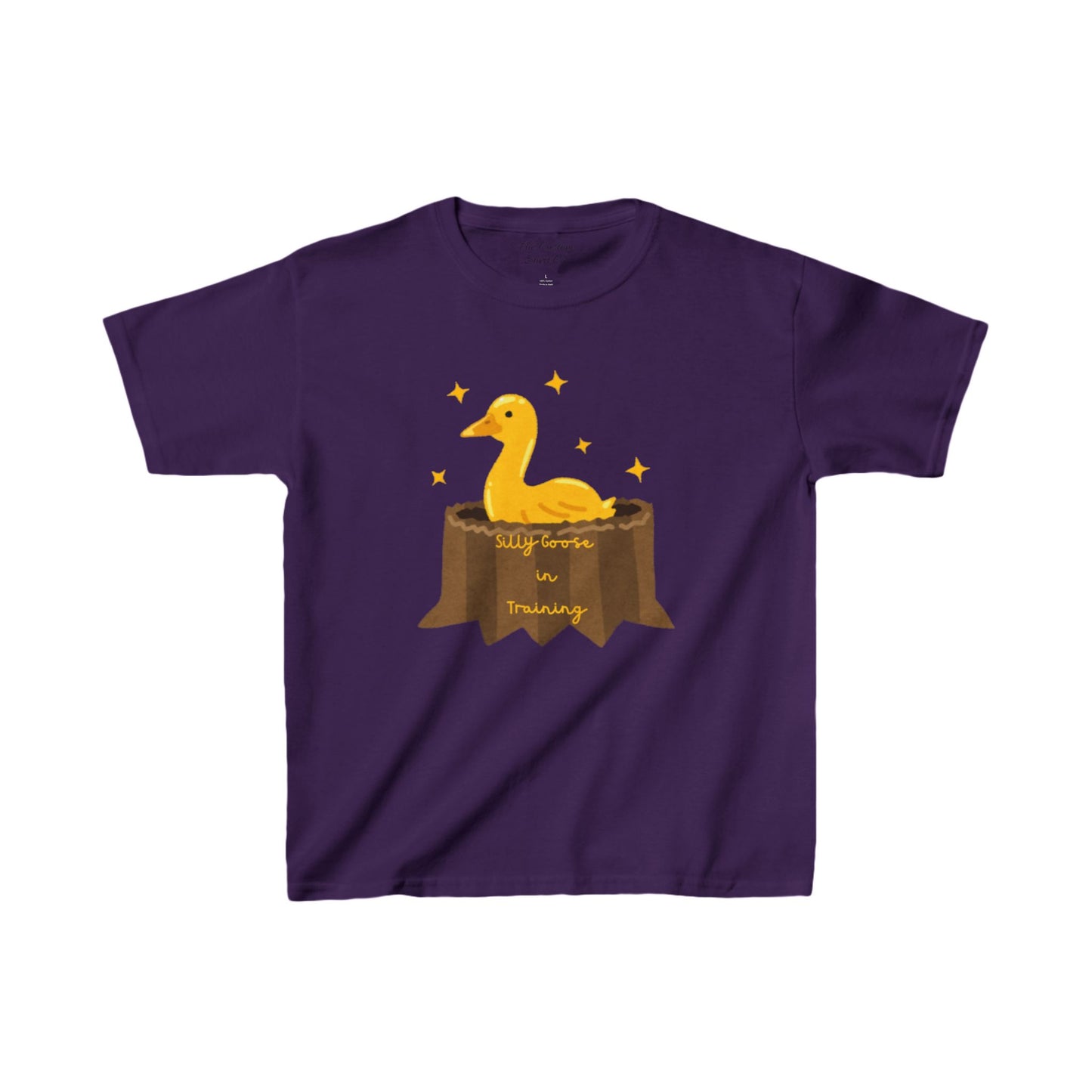Silly Goose in Training Kids Tee